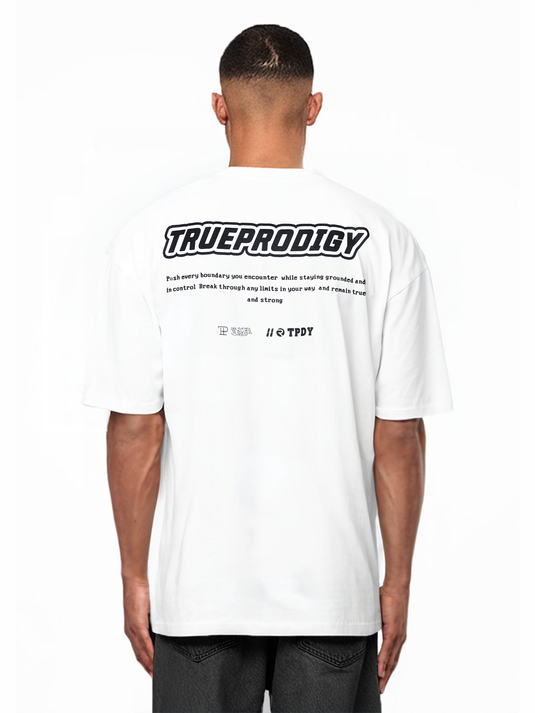 trueprodigy Oversize-Shirt Eden Logoprint Rundhals dicker günstig online kaufen