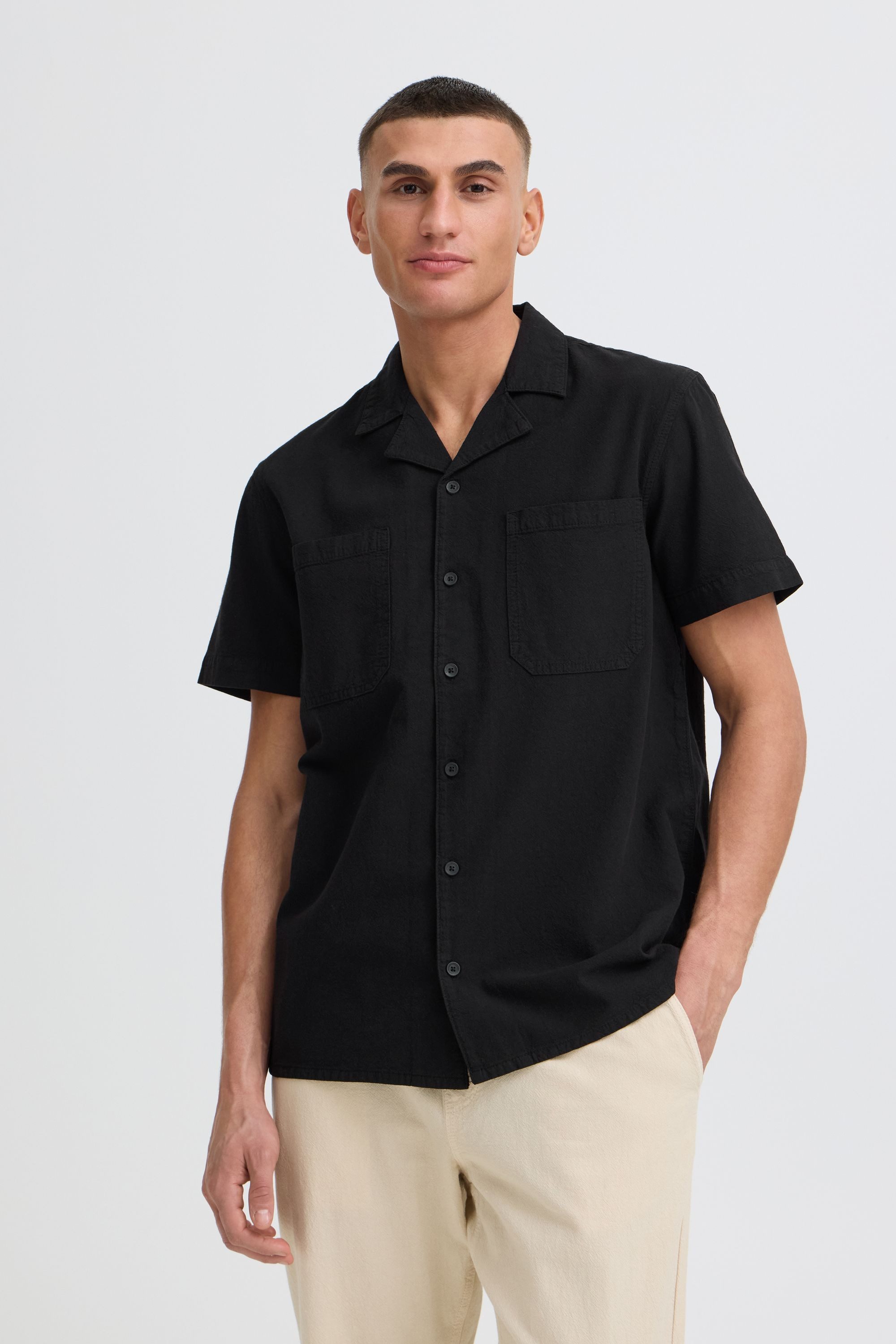 !Solid Kurzarmhemd SDNeel Modernes Kurzarmhemd mit Brusttaschen