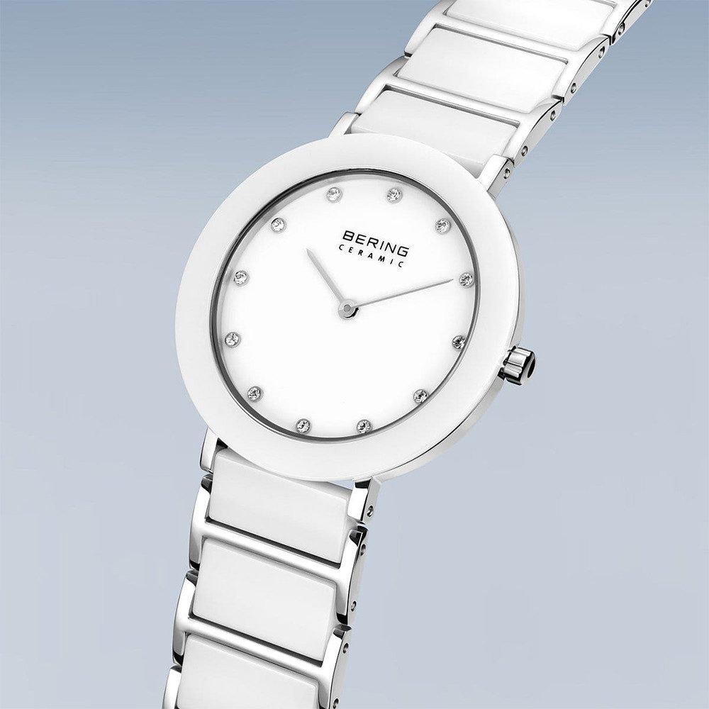 Bering Quarzuhr Bering Ceramic silber glänzend 11435-754 11435-754, Hochwertiges Produkt mit zeitlosem Design, sorgfältiger Verarbeitung