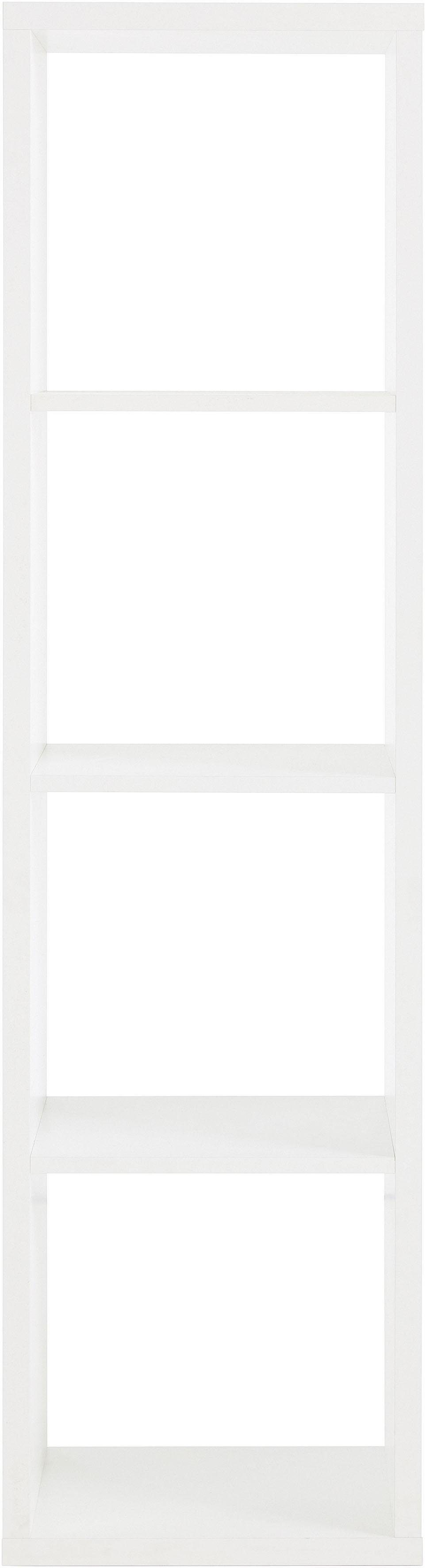 FORTE Standregal Mauro, FSC®-zertifiziert, Fachgröße 33x33cm, 4 Fächer