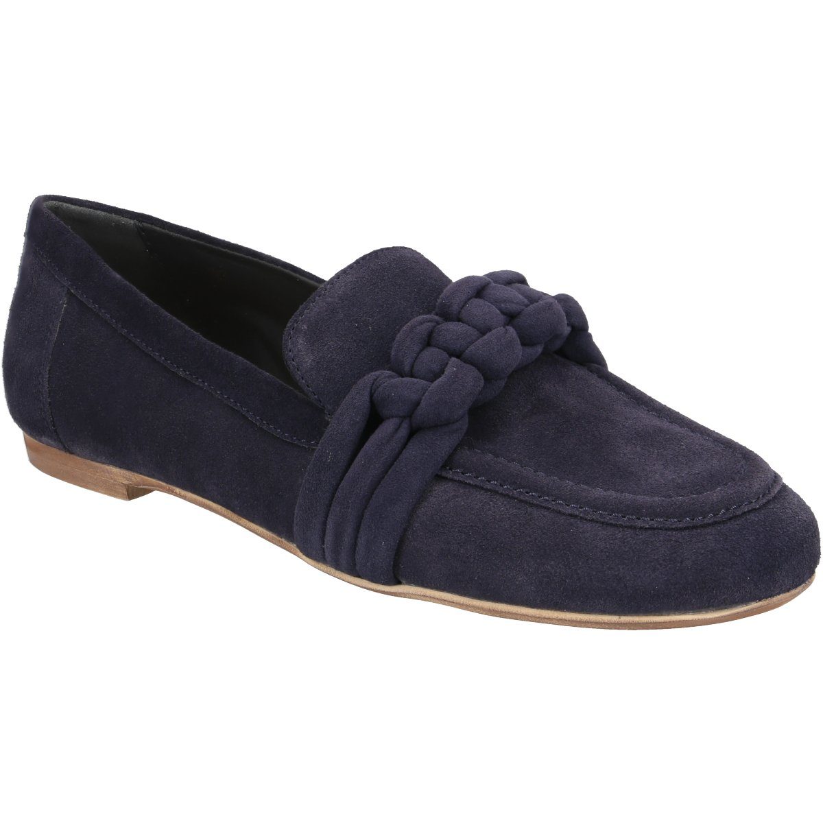 NINA CLOSED NAVY Mokassin
