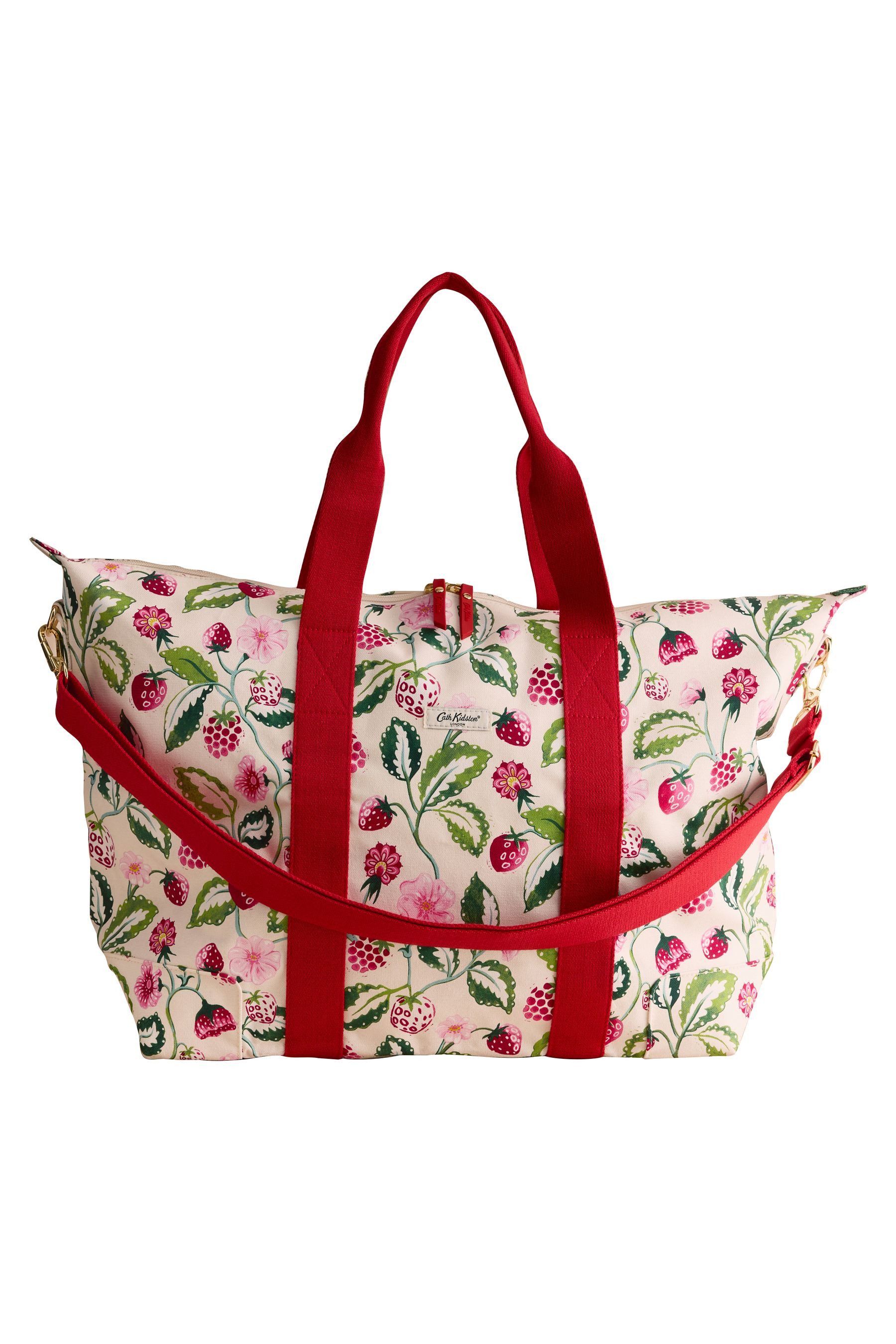 Cath Kidston Reisetasche Cath Kidston Reisetasche, Himbeer-Print (1-tlg)
