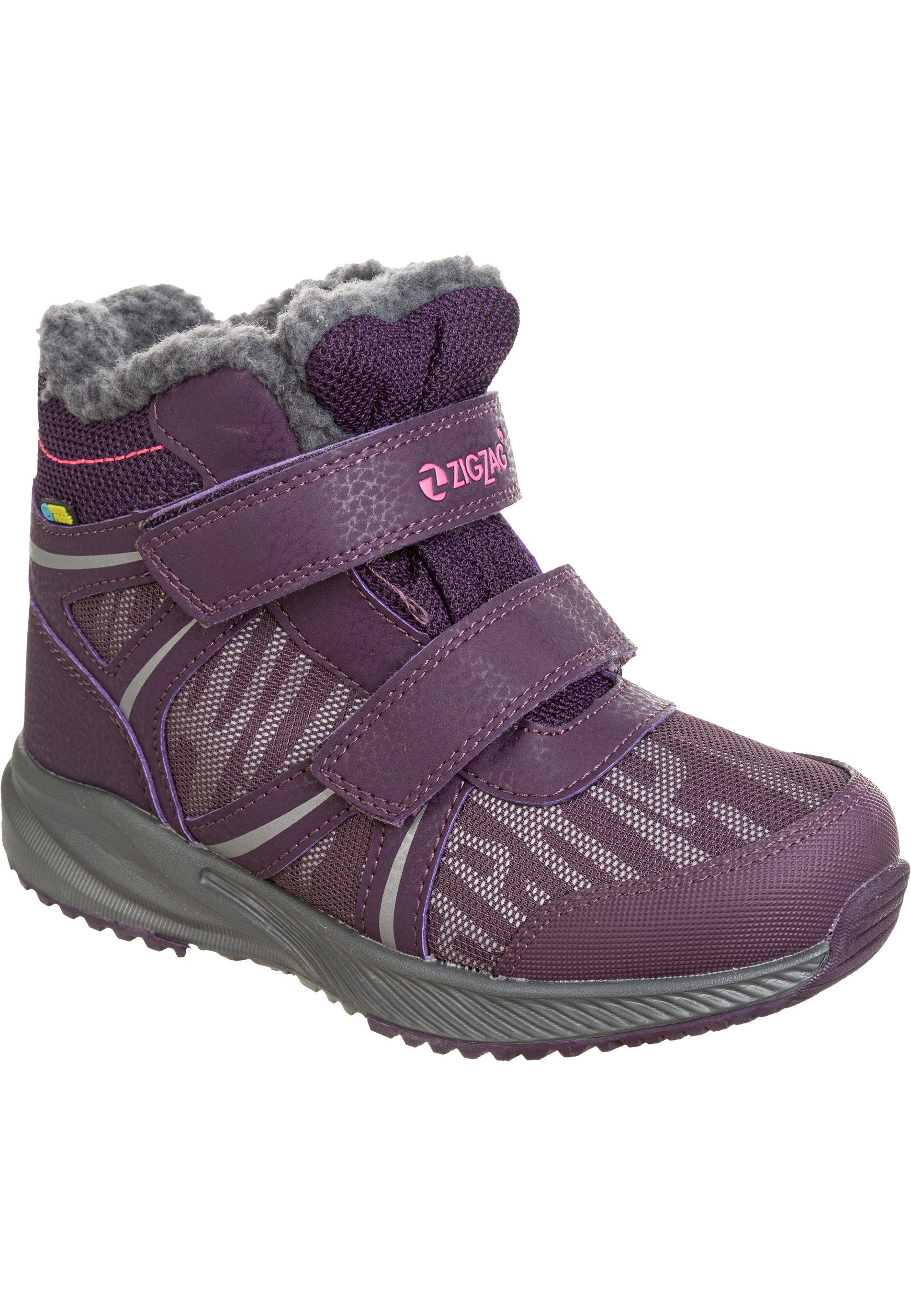ZIGZAG Leisham Kids Stiefel mit reflektierendem Aufdruck