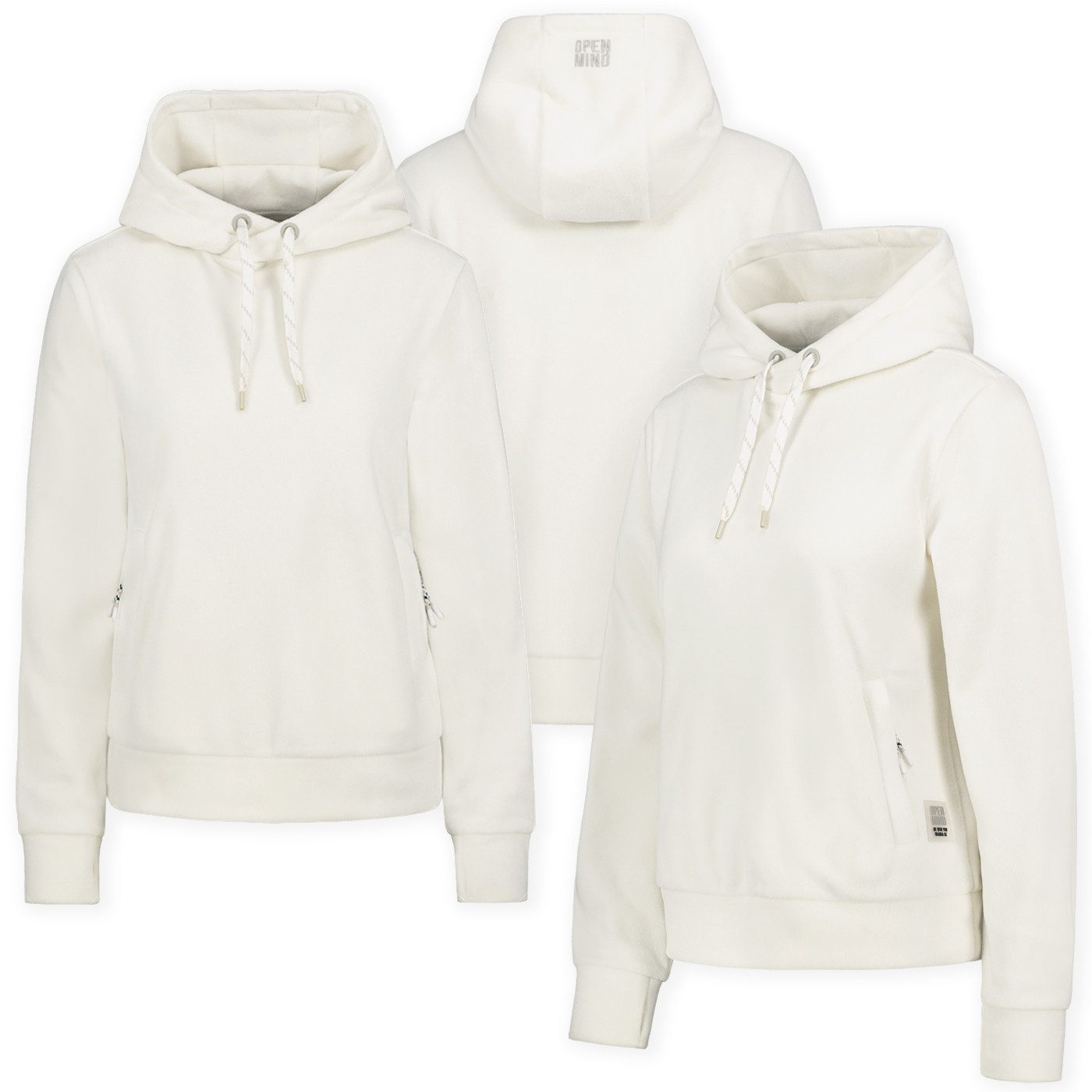 Strickfleece-Pullover