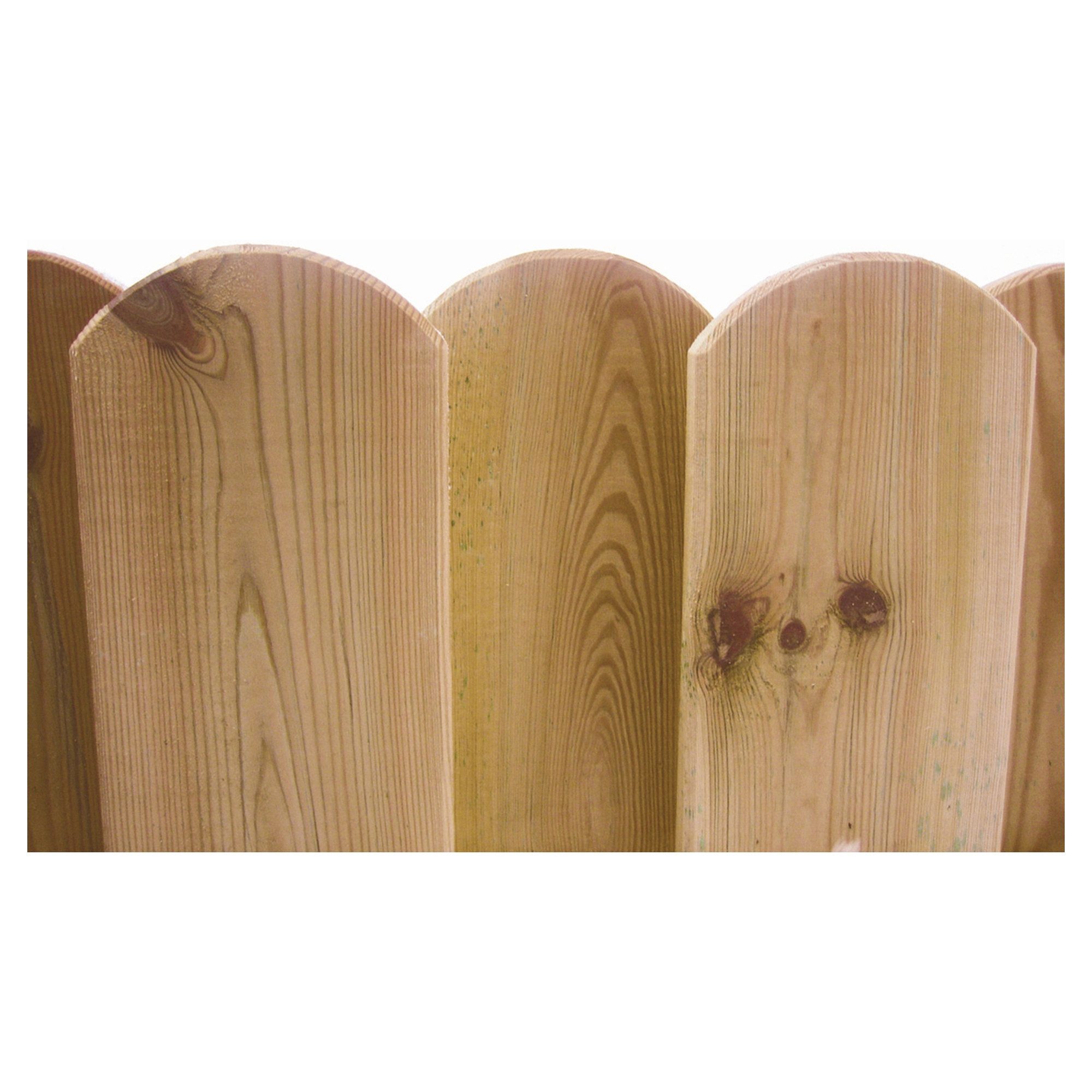 KONIFERA Sichtschutzelement DAYTONA, (Komplettset inkl. Zubehör), Massiv und sehr stabil, verschiedene Längen