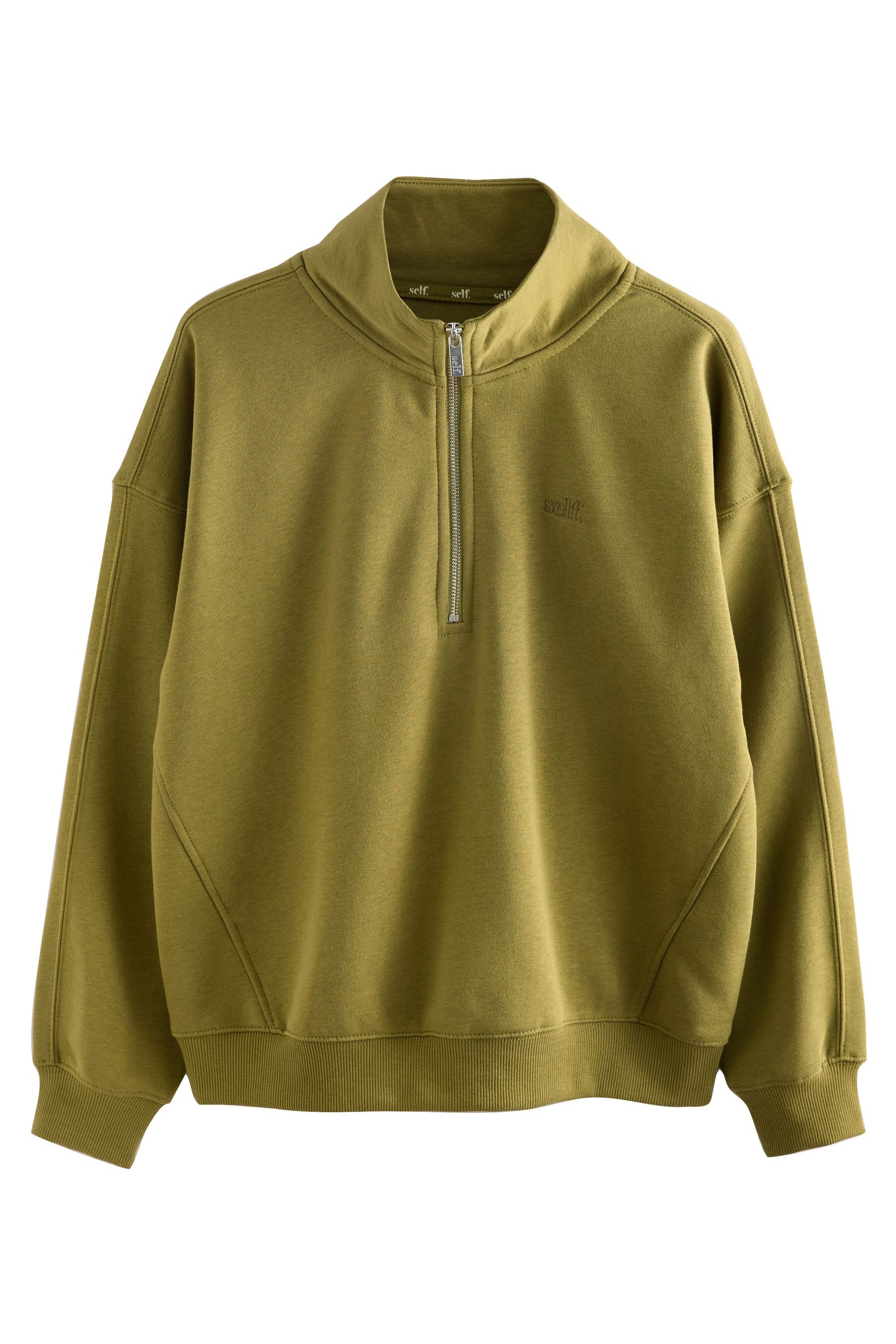 self Sweater Self. Sweatshirt mit halblangem günstig online kaufen