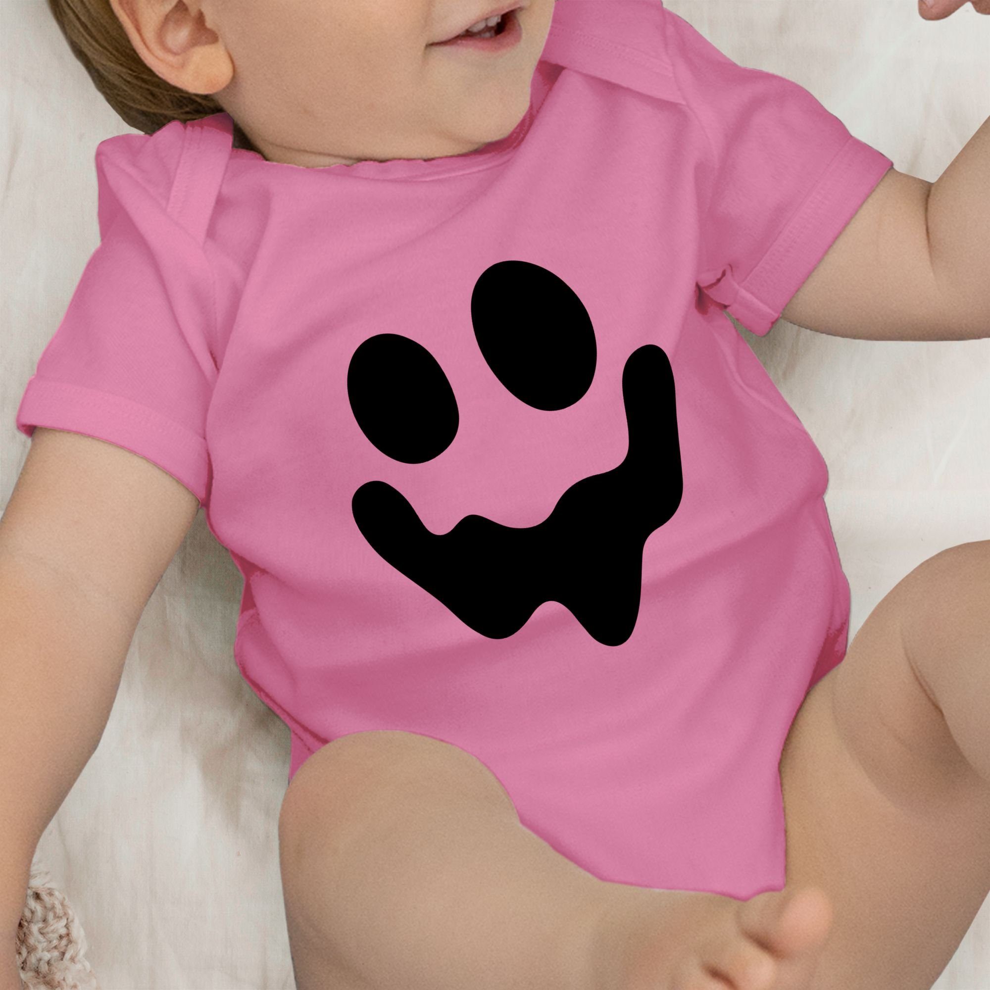 Shirtbody Gespenst Einfach Kostüme Gruselig für Spuk Pink Shirtracer Halloween Baby Geist 2