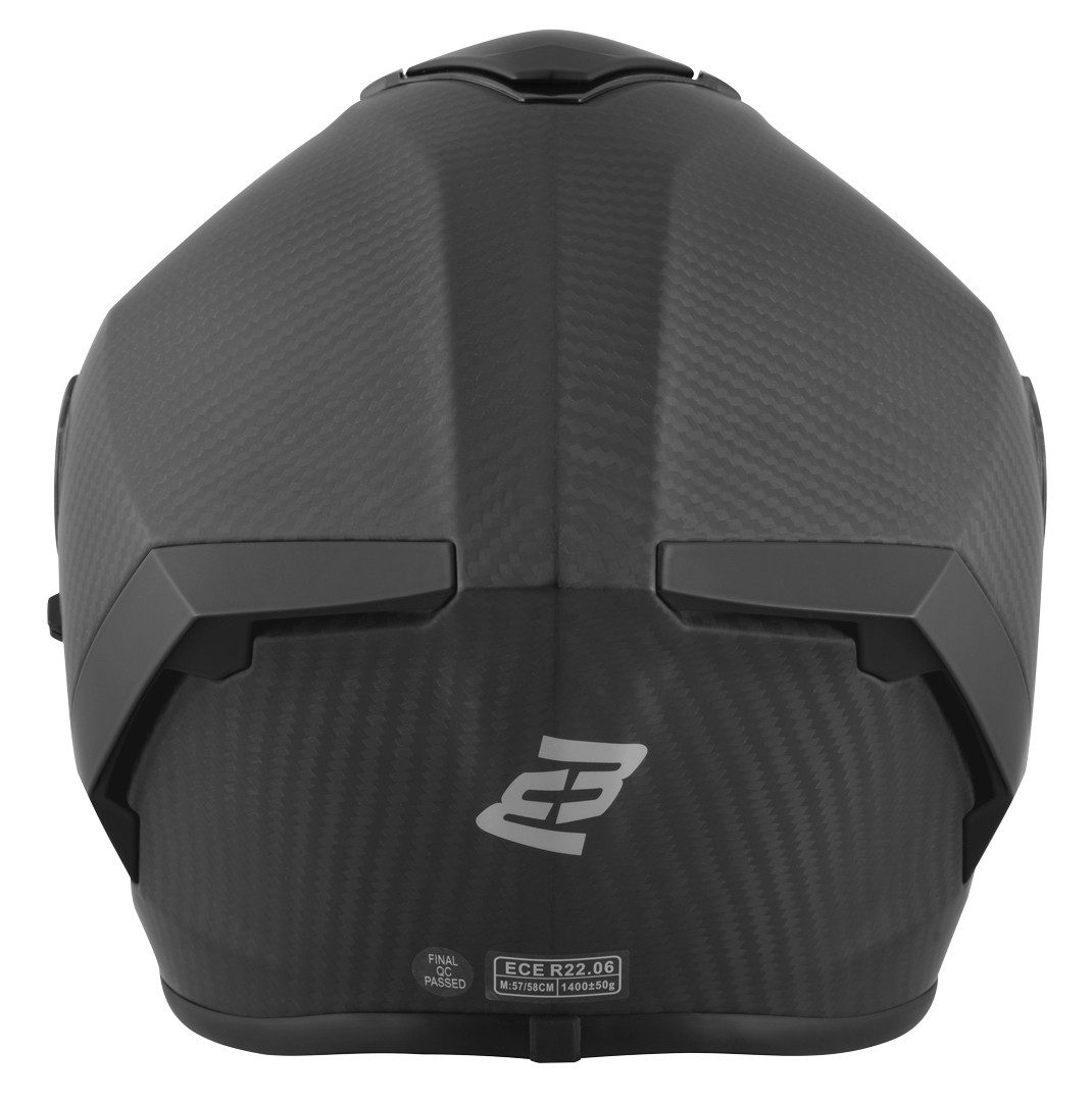 Bogotto Motorradhelm Phantom Carbon 6K Helm, Vorbereitet Für Kommunikationssystem,notfallsystem-polsterung (eq – Bild 5 von 5