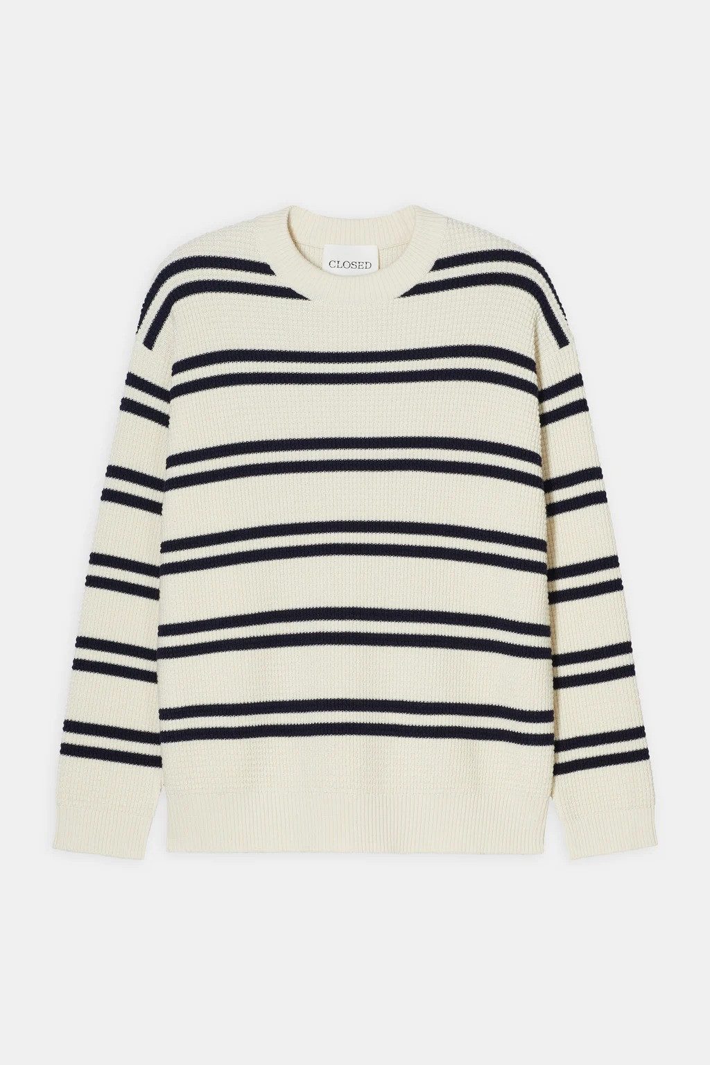 Strickpullover Striped crewneck jumper