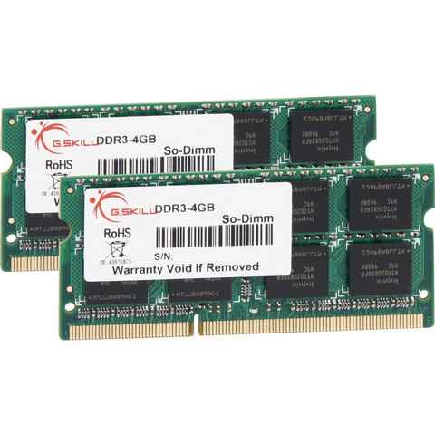 G.Skill SO-DIMM 8 GB DDR3-1066 (2x 4 GB) Dual-Kit Arbeitsspeicher