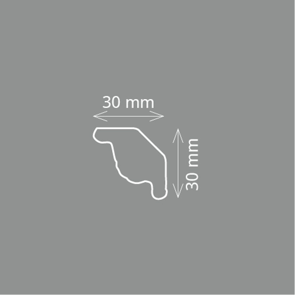 Homestar Zierleiste Fleur (30 x 30 günstig online kaufen