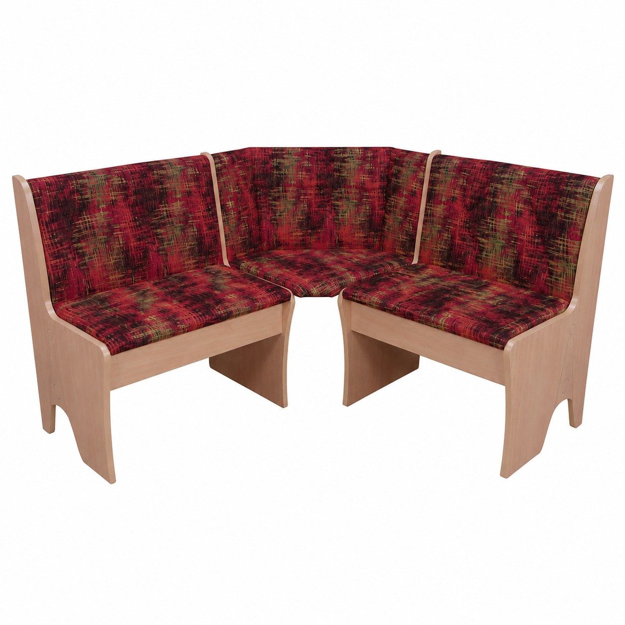 moebel-direkt-online Eckbankgruppe 4teilige Eckbankgruppe, Stellmaß 125x125 cm, (Spar-Set, 4teiliges Set)