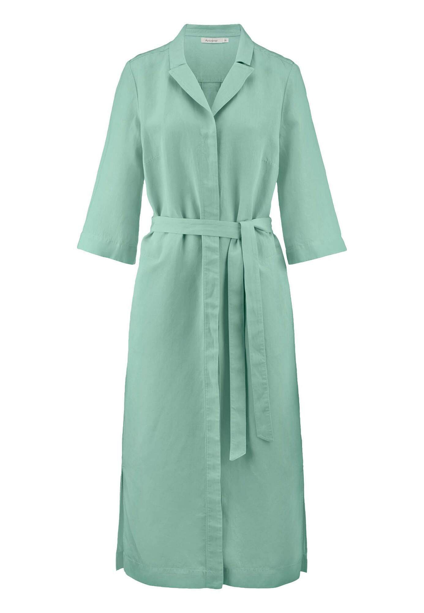 Hessnatur A-Linien-Kleid aus TENCEL Lyocell mit Leinen (1-tlg) günstig online kaufen
