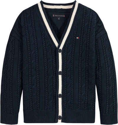 Tommy Hilfiger Strickjacke ESSENTIAL CABLE CARDIGAN