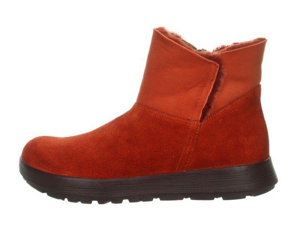 Think! Comoda Winterboots mit rot Reißverschluss