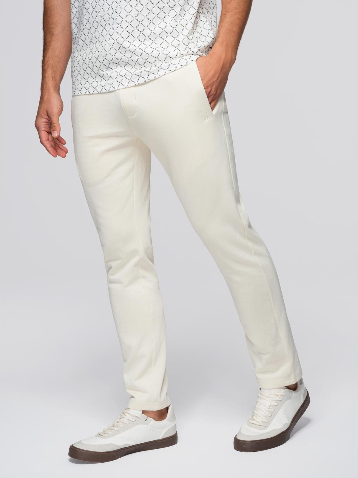 OMBRE Sweathose Herren Sweathose mit geradem Bein