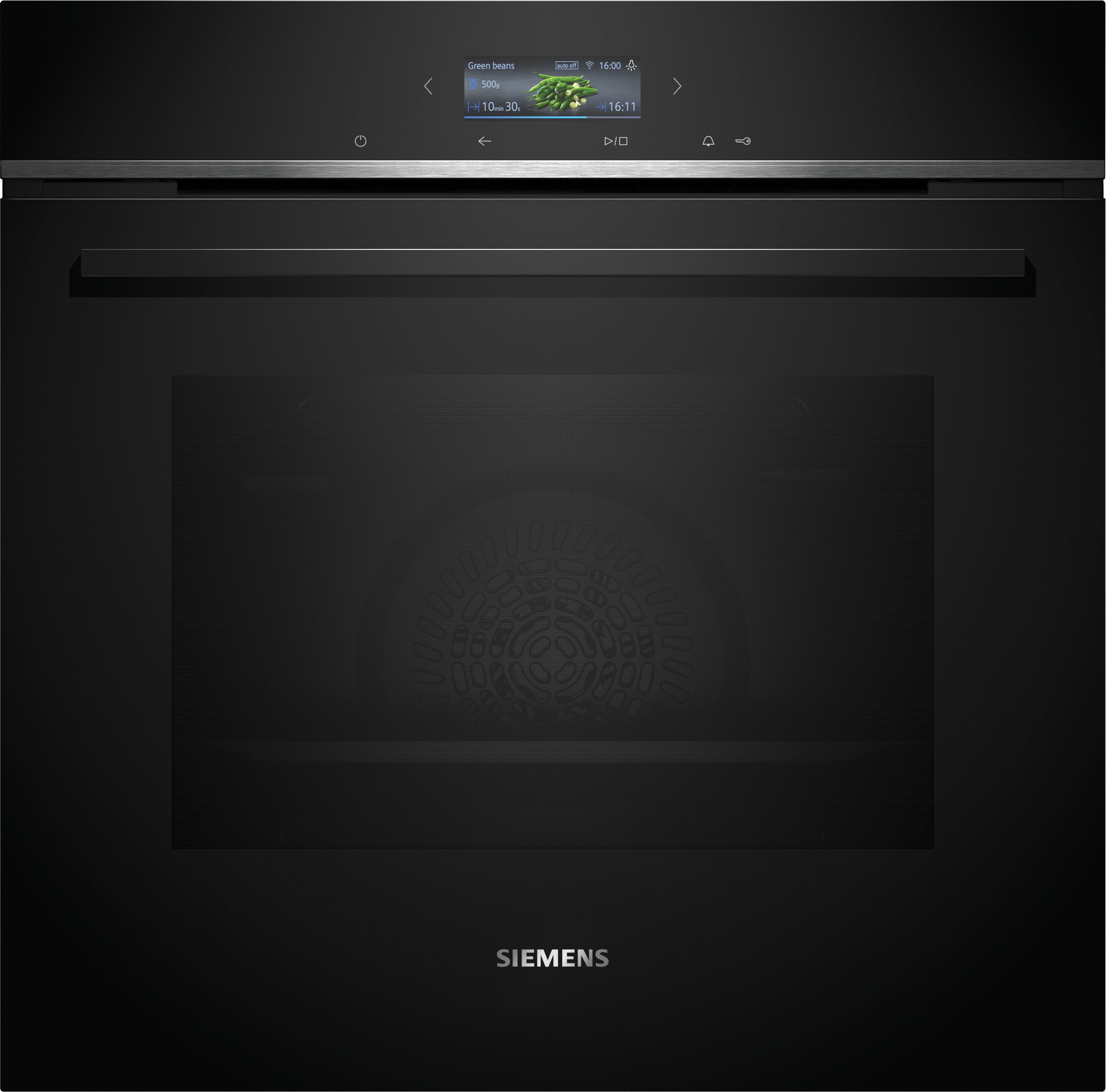 SIEMENS Pyrolyse Backofen iQ700 HB772A1B1, mit Teleskopauszug nachrüstbar