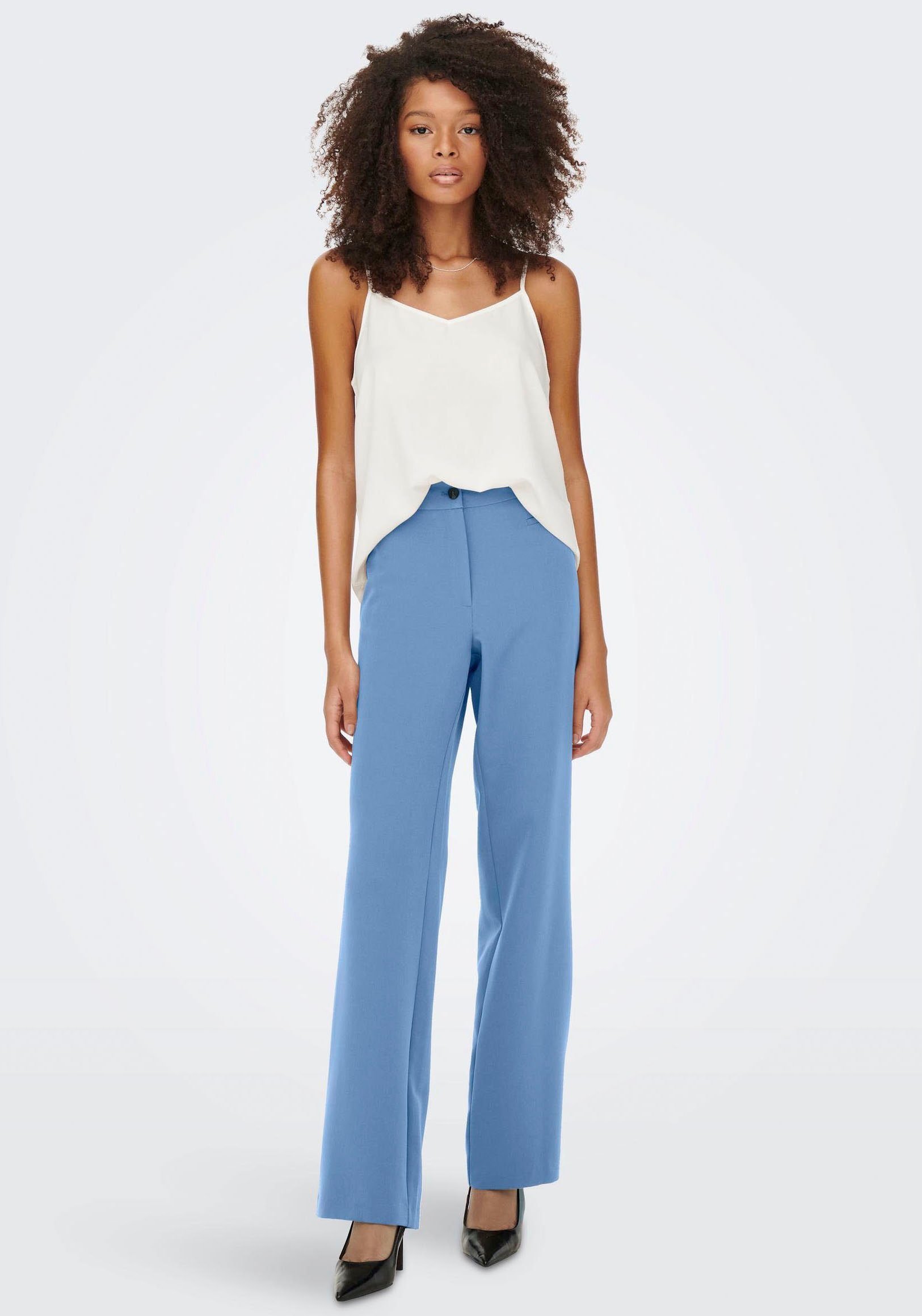 ONLY Anzughose ONLLANA-BERRY Air Bel Blue STRAIGHT MID PANT TLR NOOS