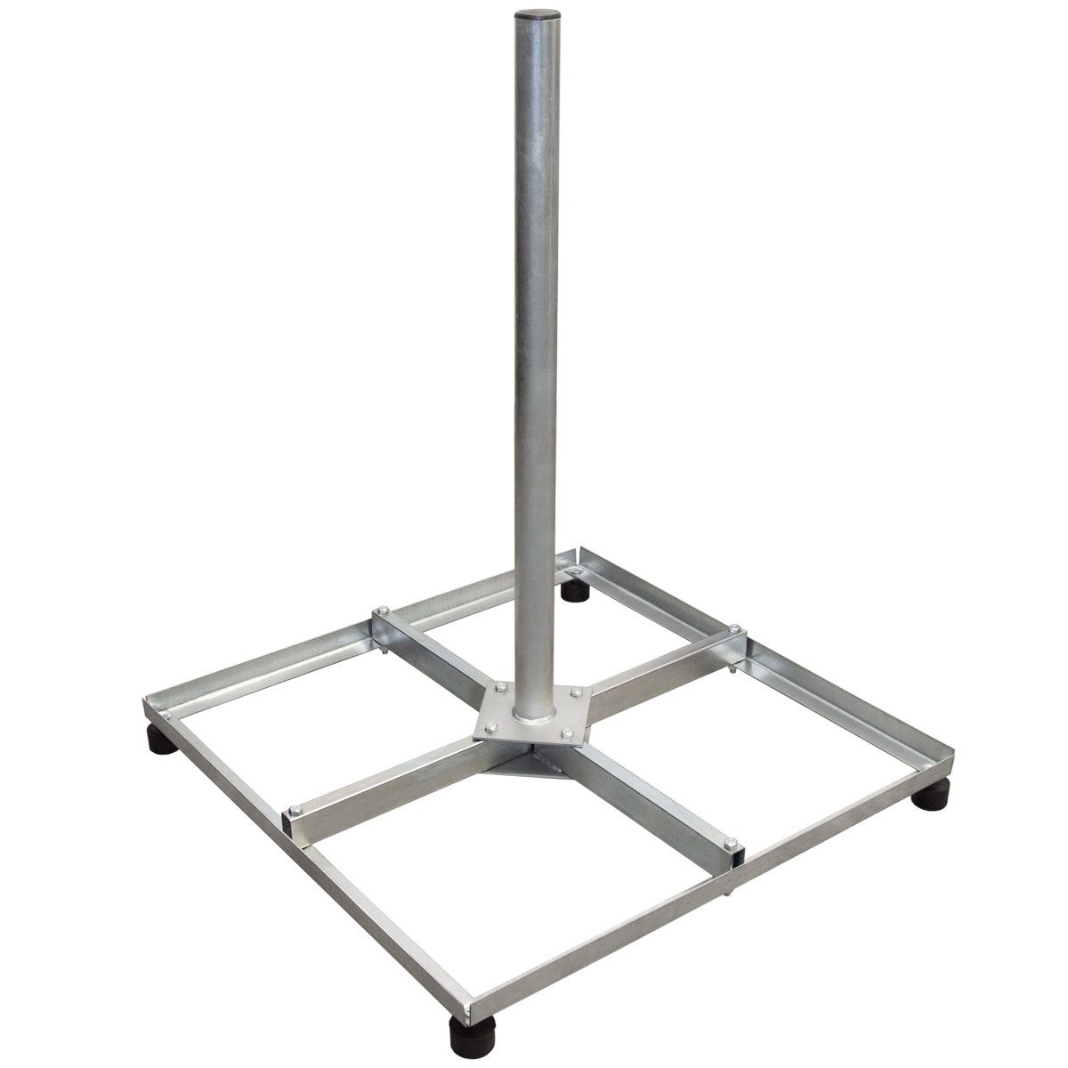 SkyRevolt SAT-Halterung Balkonständer Stahl 4x30x30 cm Ständer für Satellitenschüssel