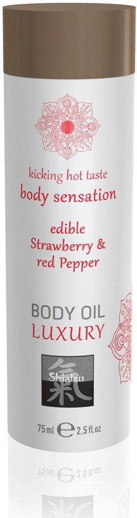 Shiatsu Massageöl Body Oil Erdbeere 75 Massage
