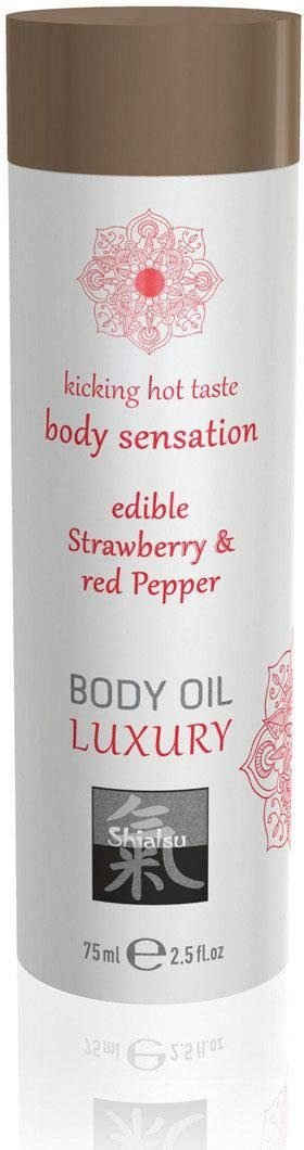 Shiatsu Massageöl Body Oil Erdbeere 75 Massage
