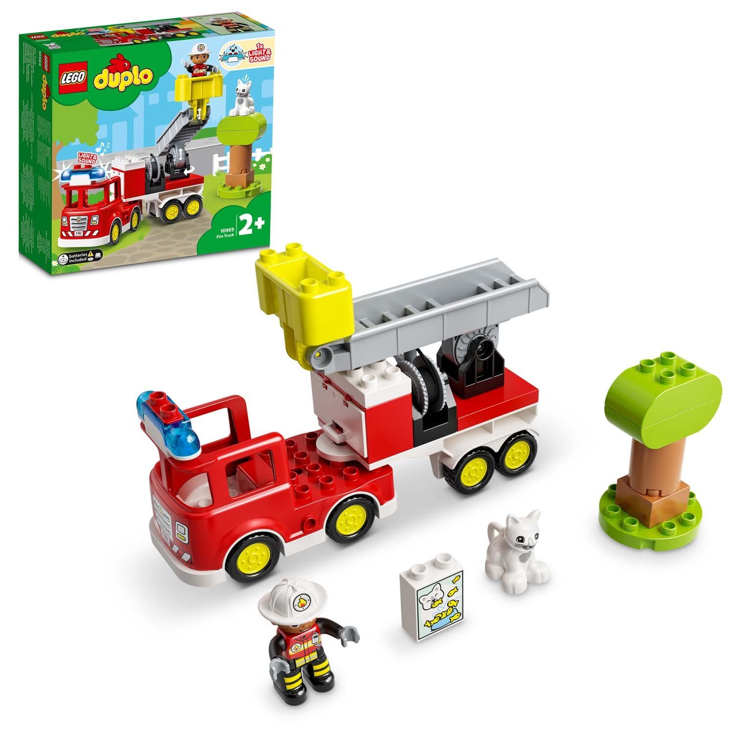 LEGO® LEGO® 10969 DUPLO - Feuerwehrauto Konstruktions-Spielset günstig online kaufen
