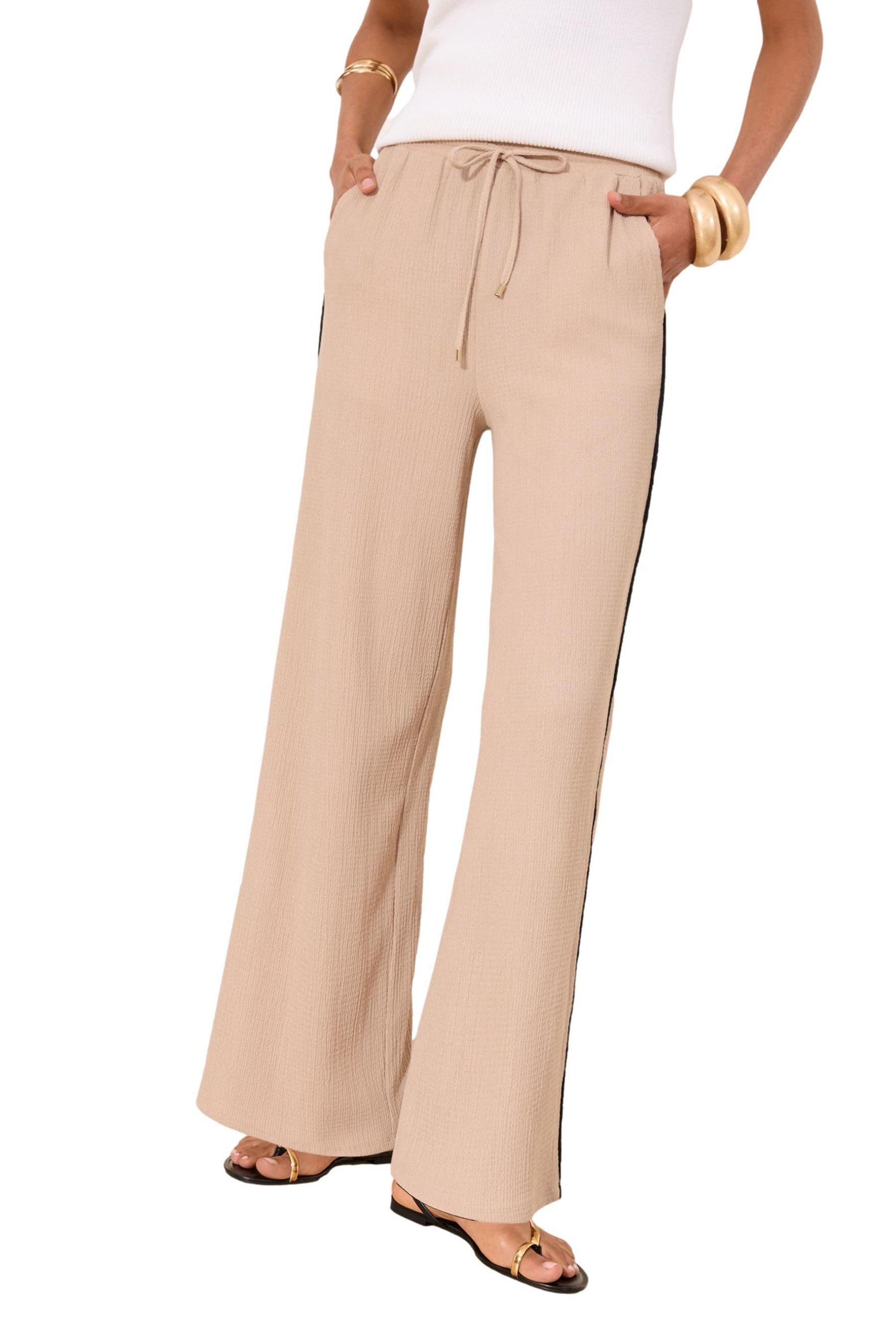 Stoffhose Lipsy Hose in Knitteroptik, Regular