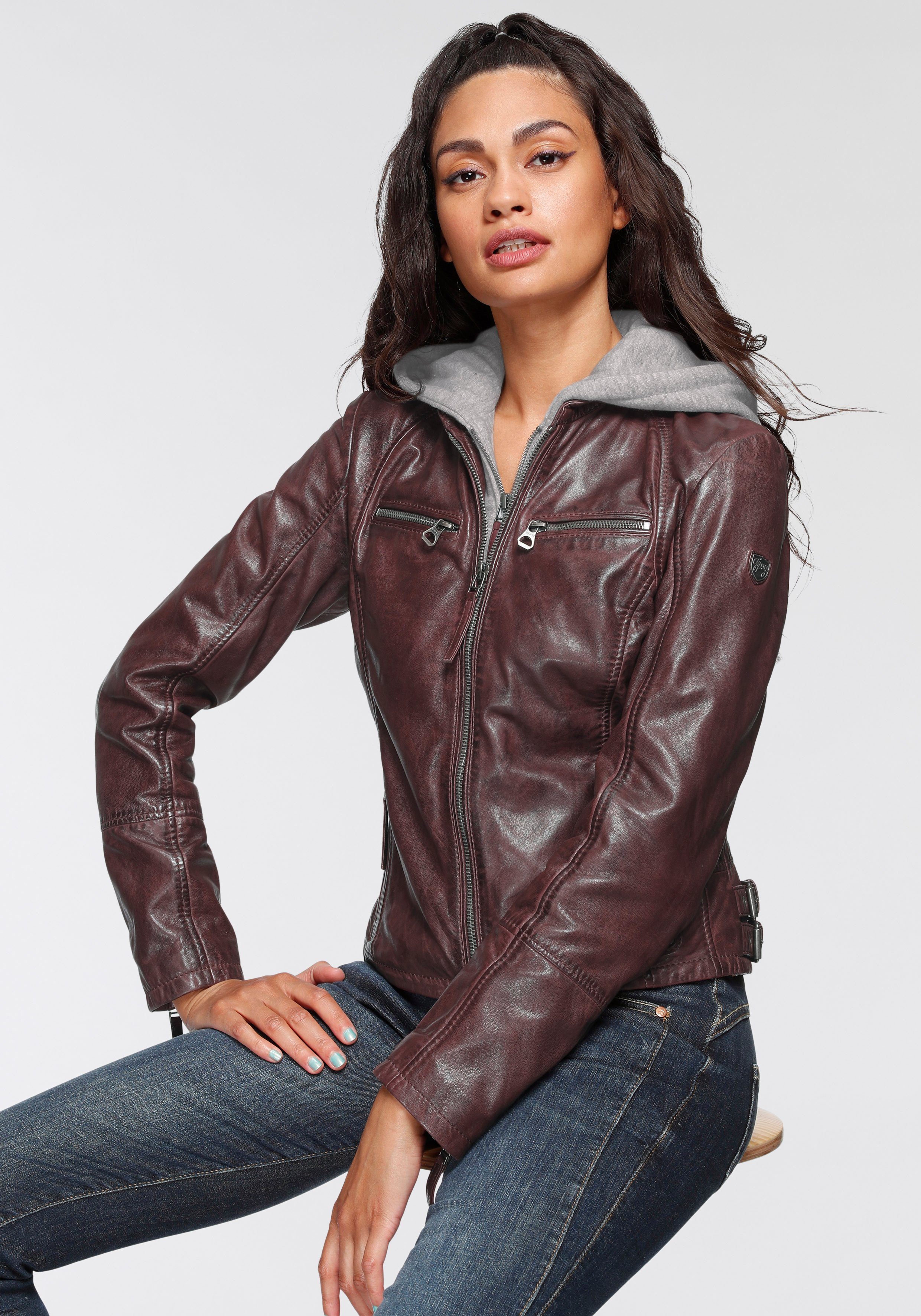 Mauritius Lederjacke NOLA Two-in-One Style - günstig online kaufen