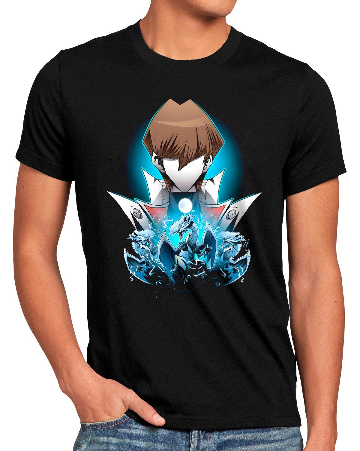 style3 T-Shirt Kaliba Blue Yu-Gi-Oh japan anime manga yugi muto