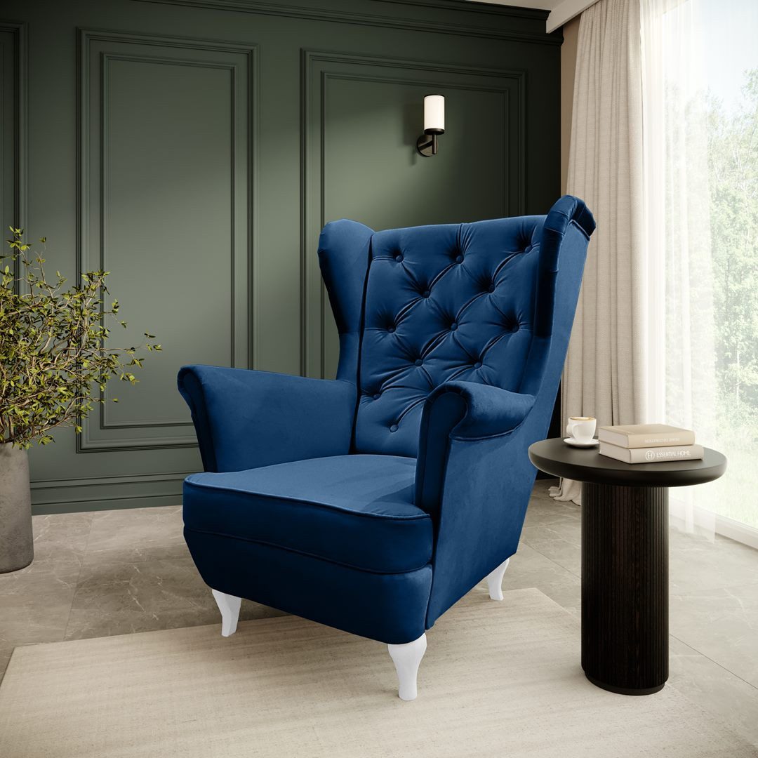 Beautysofa Ohrensessel Ohrensessel Sessel FALCO Chesterfield günstig online kaufen