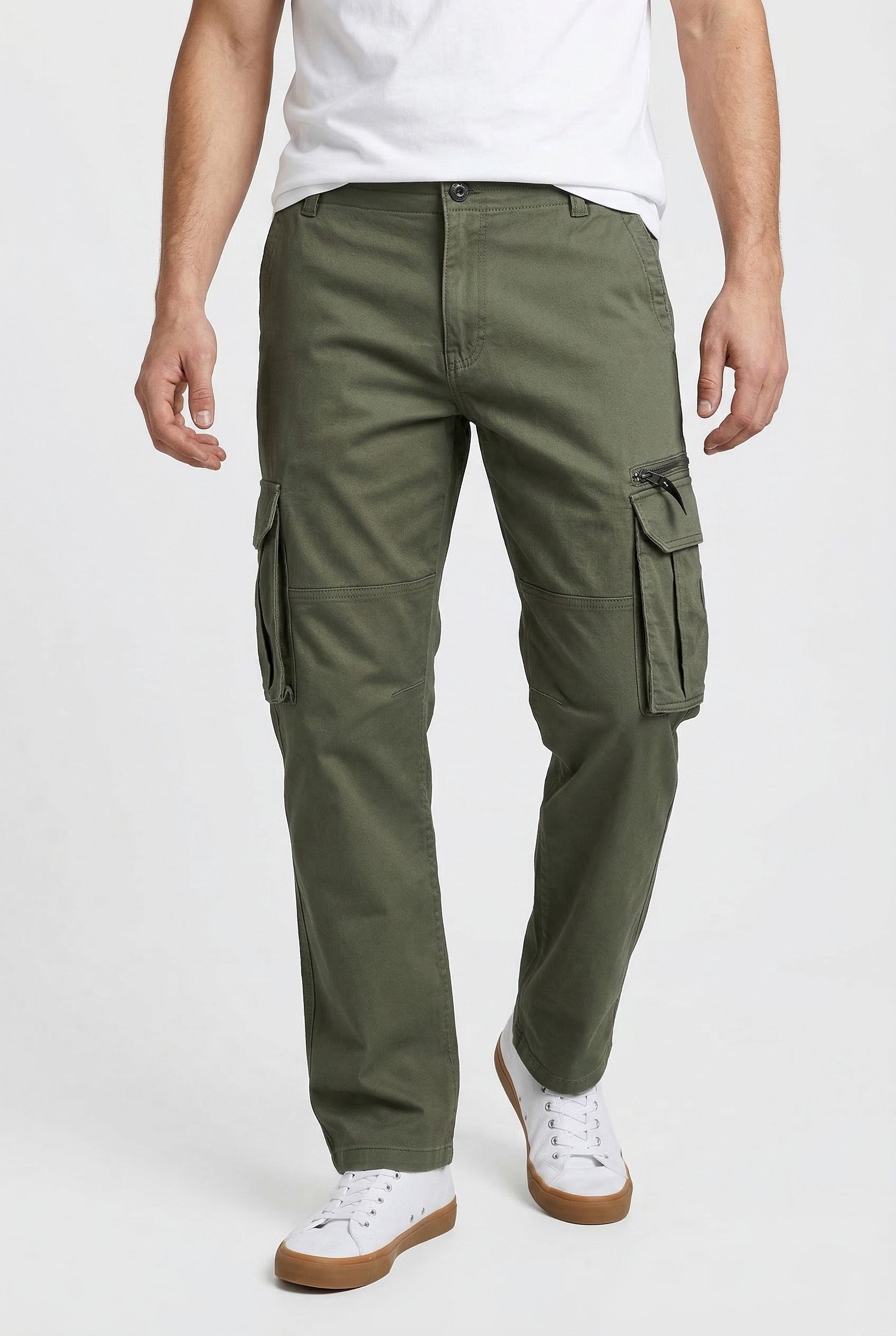 Cargohose JPSTKANE DOVER ZIP CARGO SN