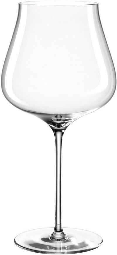 LEONARDO Rotweinglas »BRUNELLI«, Glas, Kristallglas, (Burgunderglas), 770 ml, 6-teilig