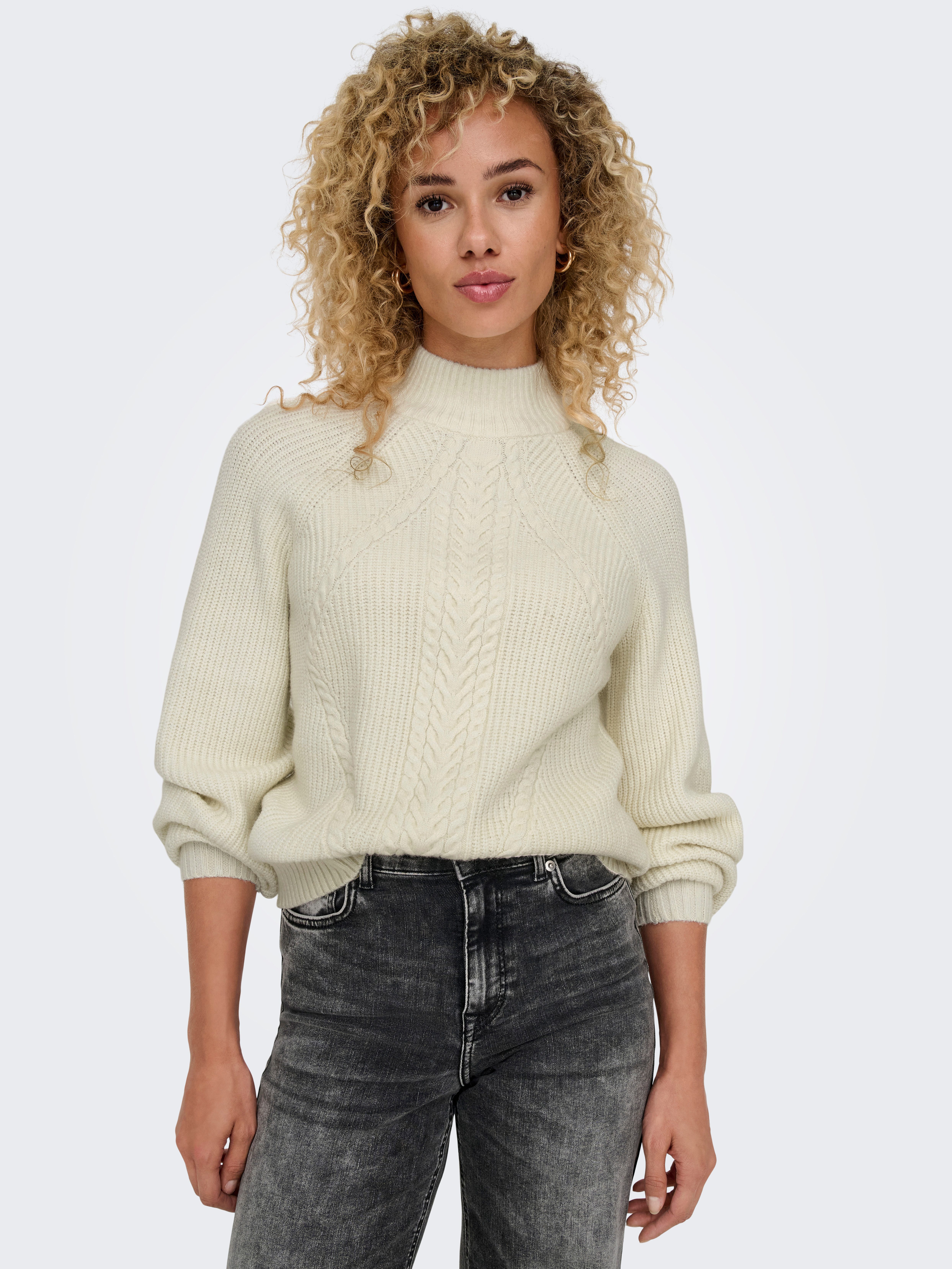 ONLY Stehkragenpullover ONLKATIA LS DETAIL HIGHNECK günstig online kaufen