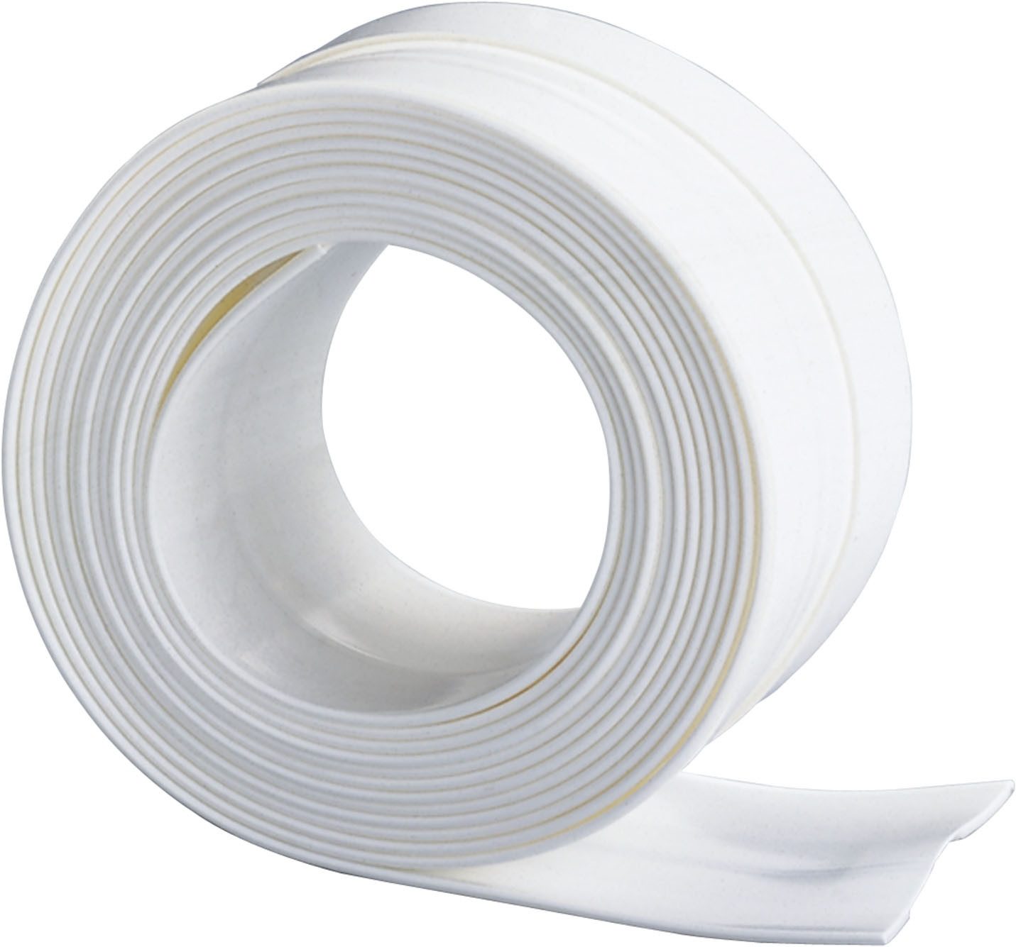 WENKO Wannenabdichtband Extrabreit, (1-St), 3,5 m, weiß