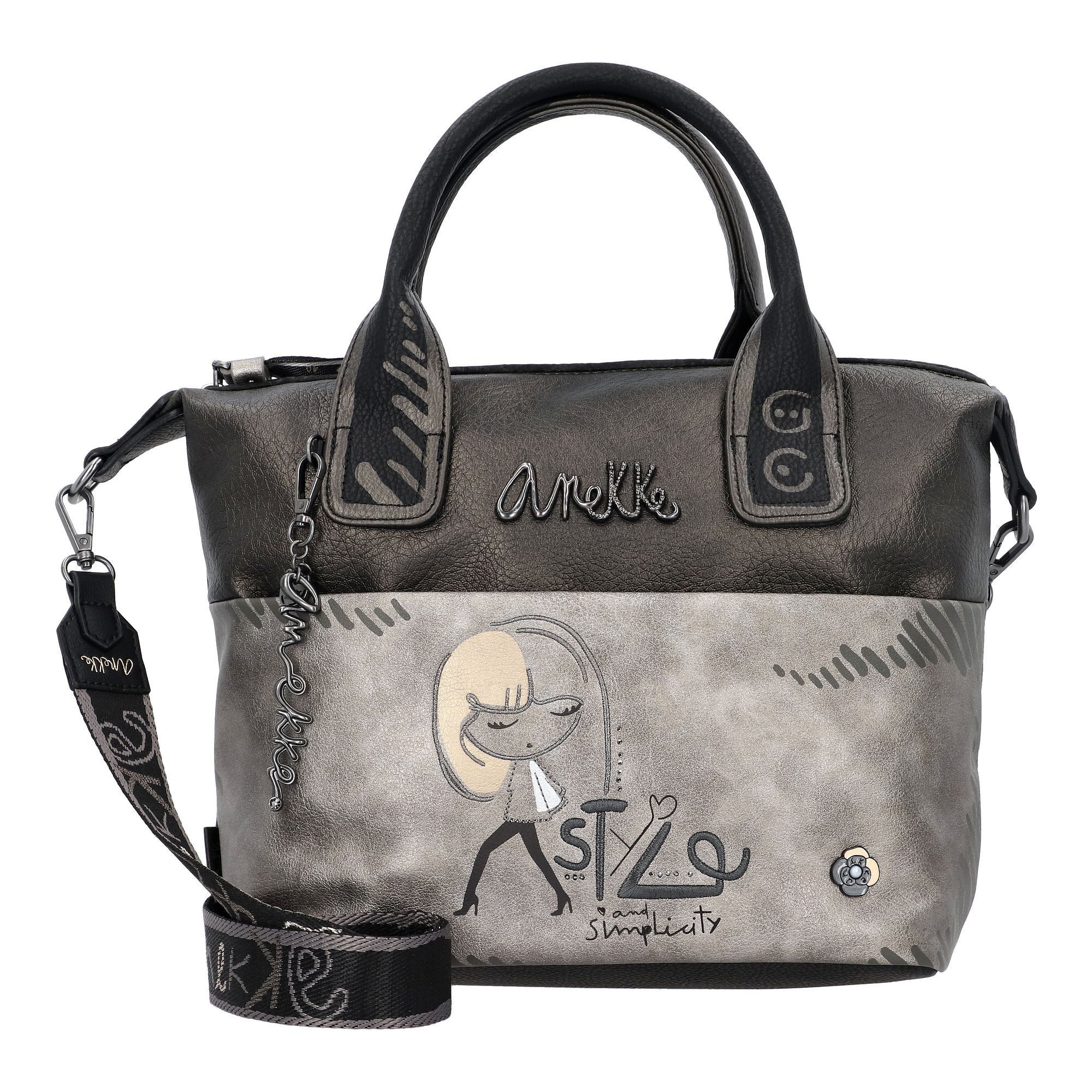 Anekke Shopper Natur Koko, Polyurethan