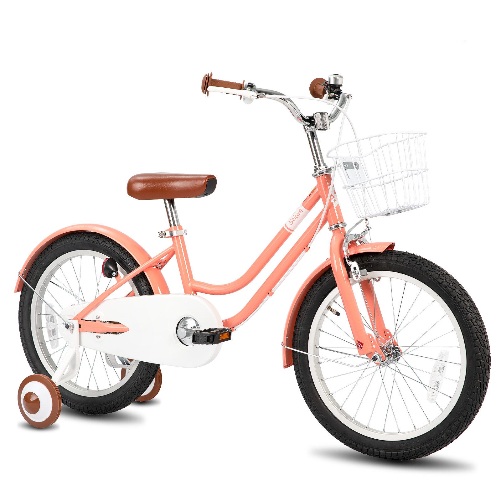 Kinderfahrrad 12 14 16 18 Zoll Fahrrad, geeignet für 3–8 Jahren Jungen und Mädchen