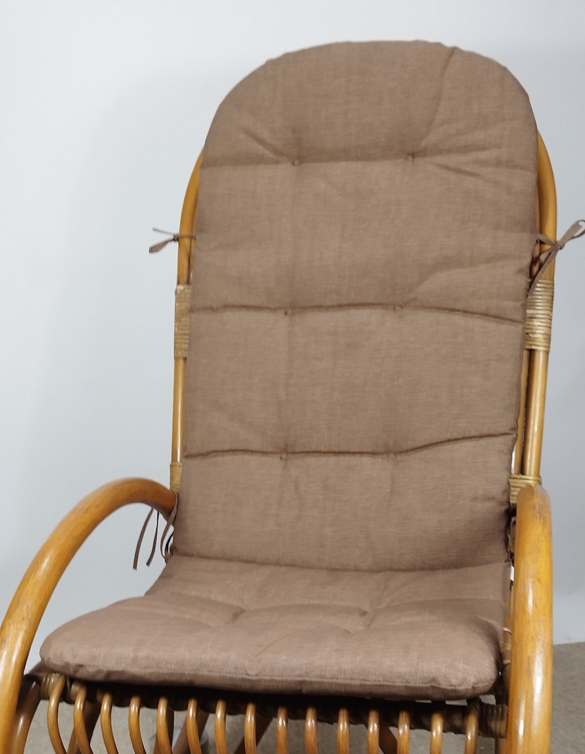 Rattani Polsterauflage Polster für Rattan Schaukelstuhl, Sesselauflage 125 günstig online kaufen
