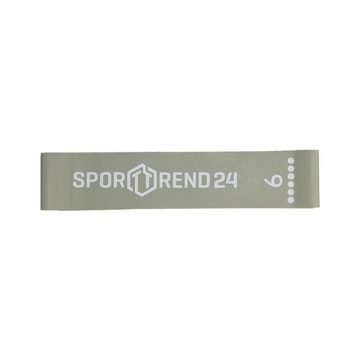Sporttrend 24 Gymnastikbänder Mini Band grau 1,3mm / extrem stark, Trainingsband