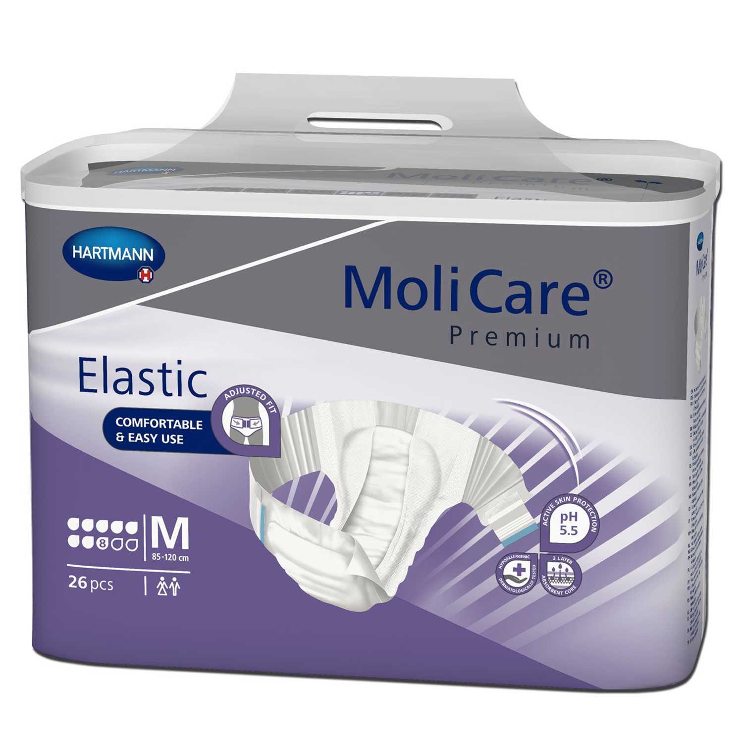 Inkontinenz-Einlage MoliCare® Premium Elastic 8 Tropfen - M 1x26 Stück