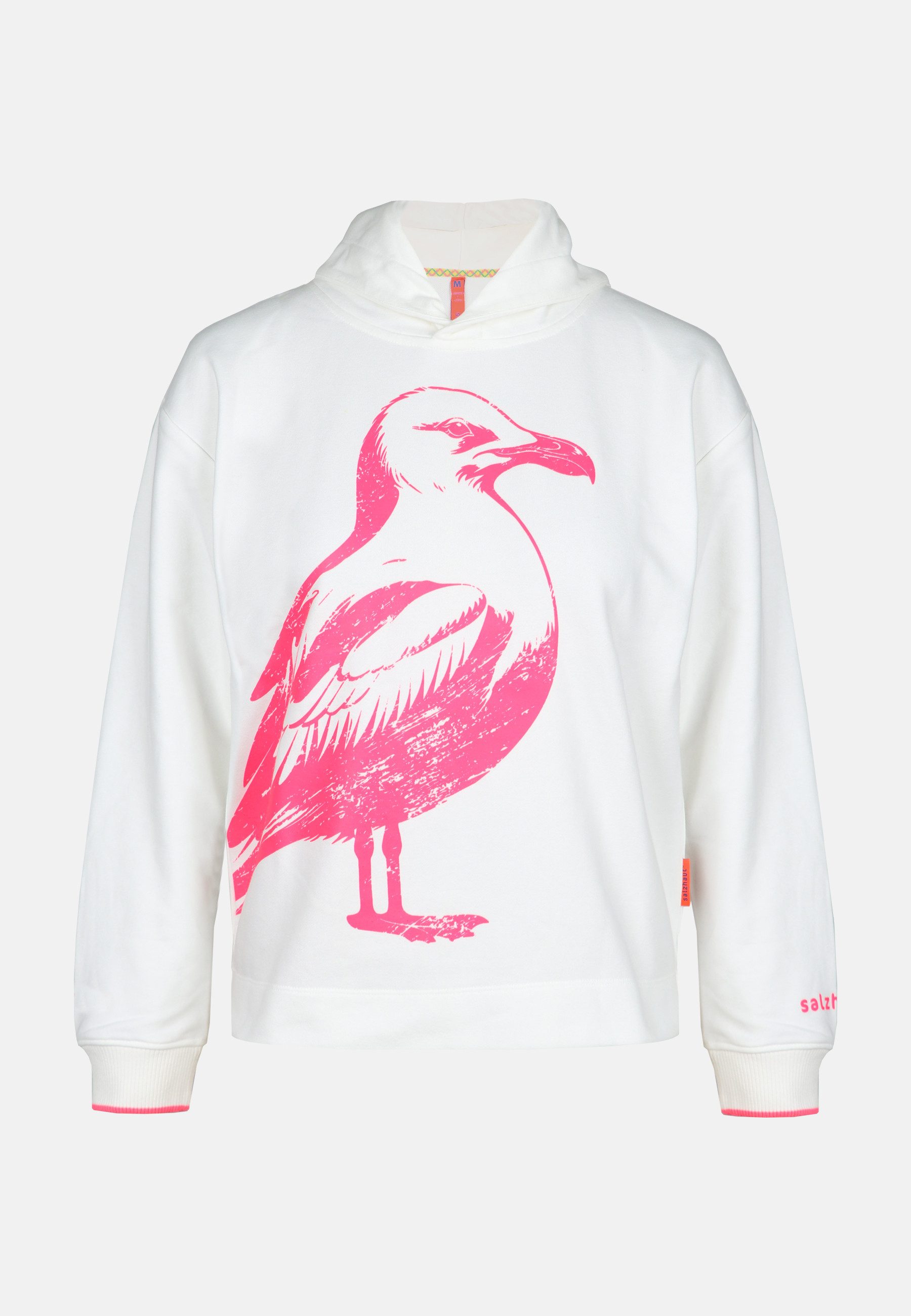 salzhaut Hoodie ADJÜS Damen normale Passform salzhaut Kapuzenpullover – bequemer Fit und nordisch klares Design