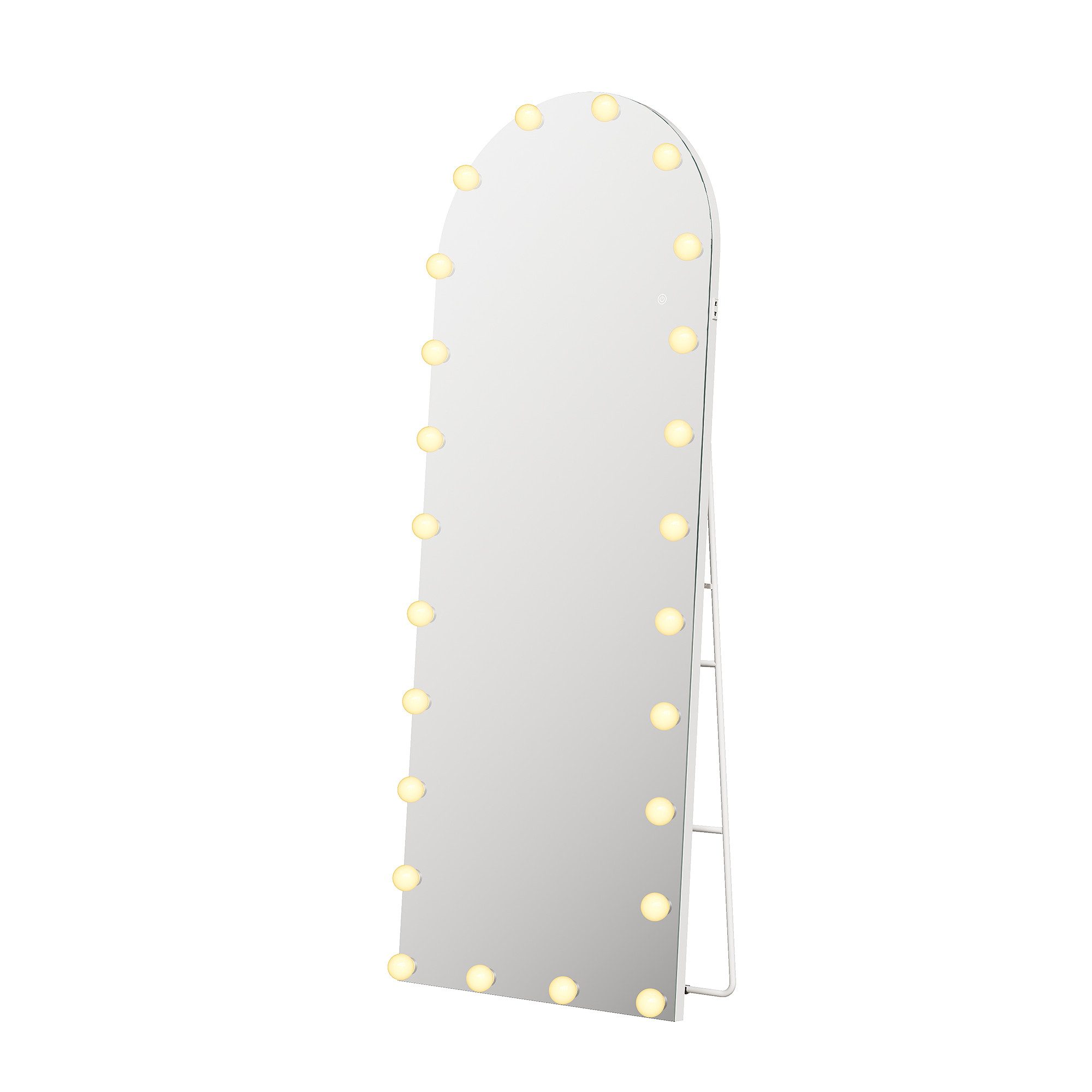 Wandspiegel Ganzkörperspiegel mit LED Beleuchtung,BxH:600x1600mm, in 3 Farben