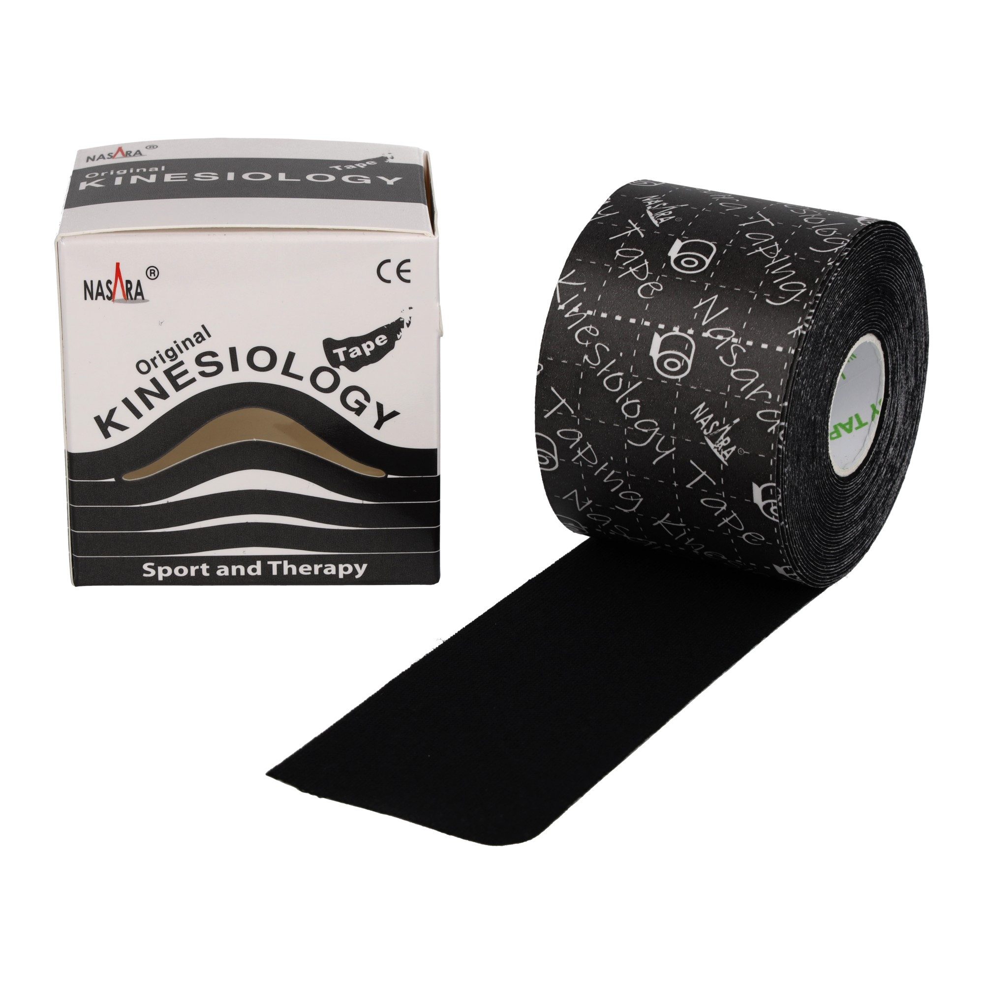 NASARA Kinesiologie-Tape 5cm x 5m 12 Farben