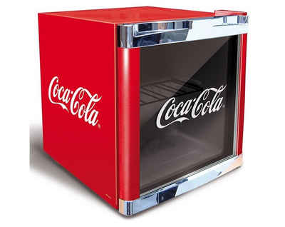 CUBES Getränkekühlschrank COOLCUBE COCA COLA CUBES CC 165 W, 51 cm hoch, 43 cm breit, Getränkekühlschrank im Coca Cola Design