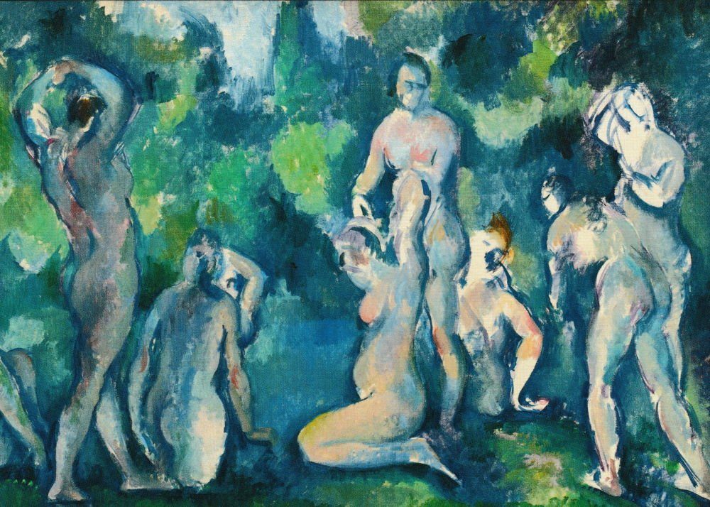 Kunstkarten-Komplett-Set Paul Cézanne Postkarte