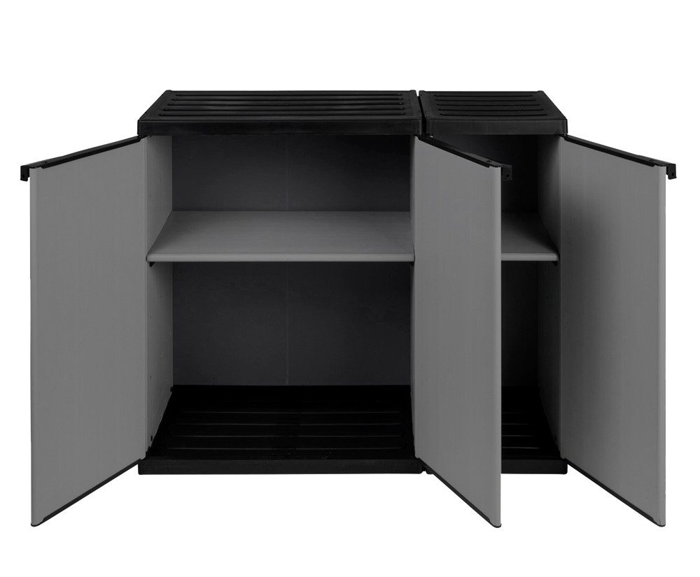 Kreher Mehrzweckschrank Armadio Kommode: Beistellschrank + Nischenschrank klein (2-St)