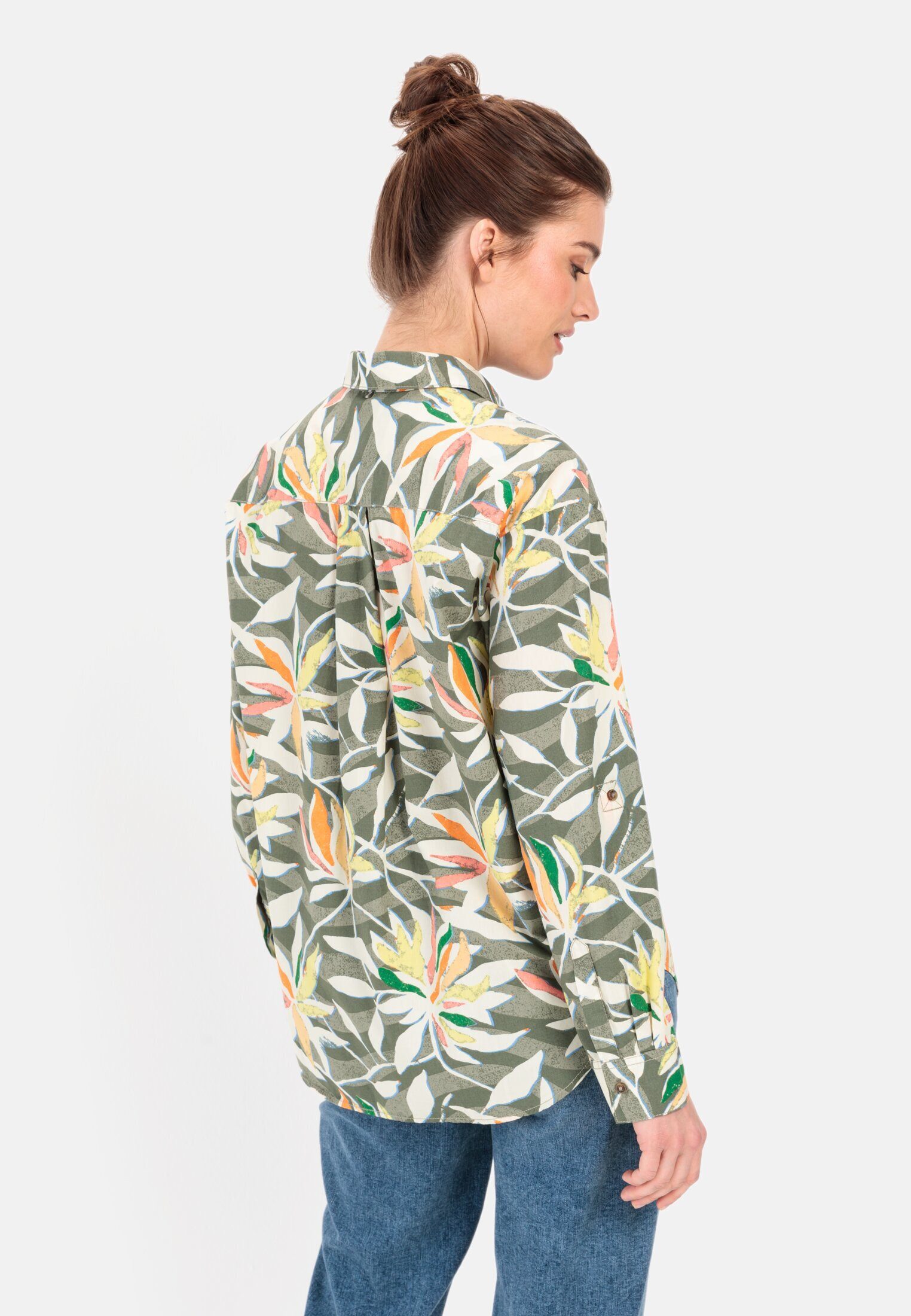 camel active Schlupfbluse mit Allover-Print Allover günstig online kaufen