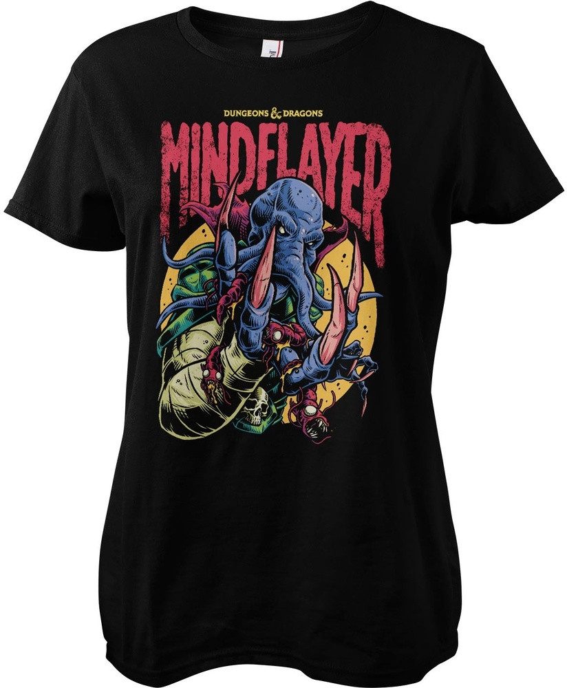 DUNGEONS & DRAGONS T-Shirt Mindflayer Girly Tee