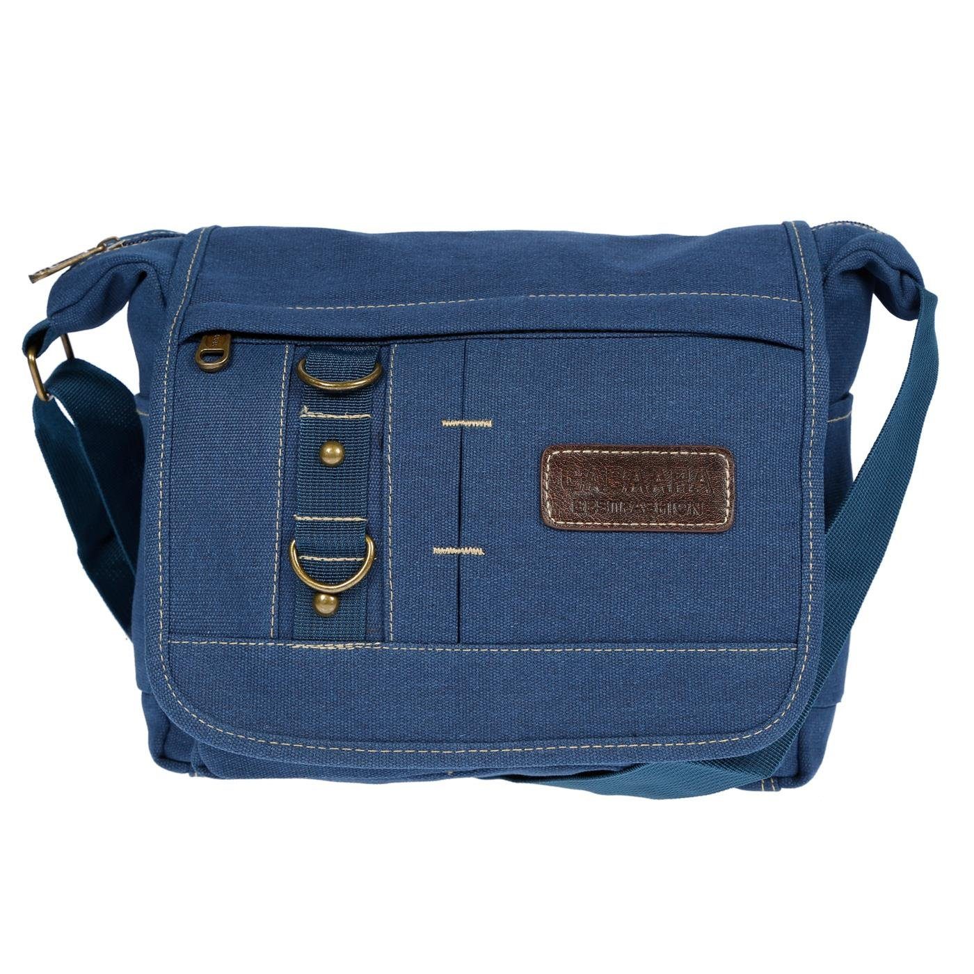 Christian Wippermann Umhängetasche Damen Tasche Schultertasche Umhängetasche aus Canvas (1 tlg), inversch. Farben