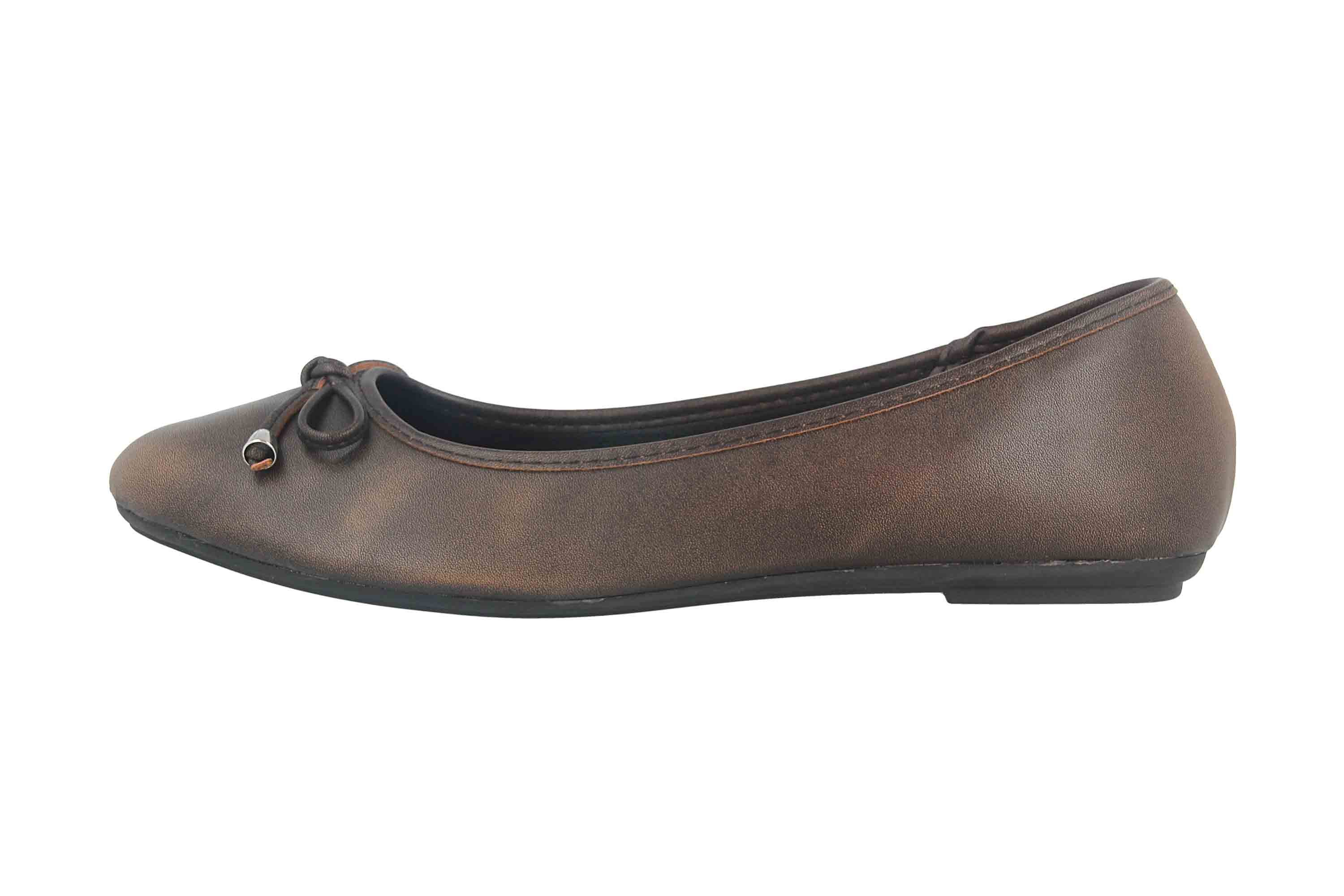 2BB0880205 Brown Brush Ballerina