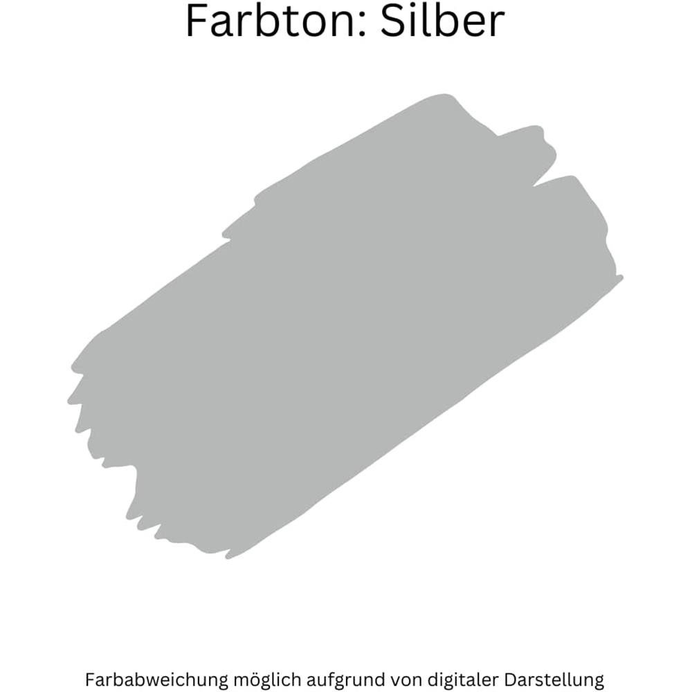 Wilckens Farben Metallschutzlack Rostorit, glänzend, Silber, 750 ml